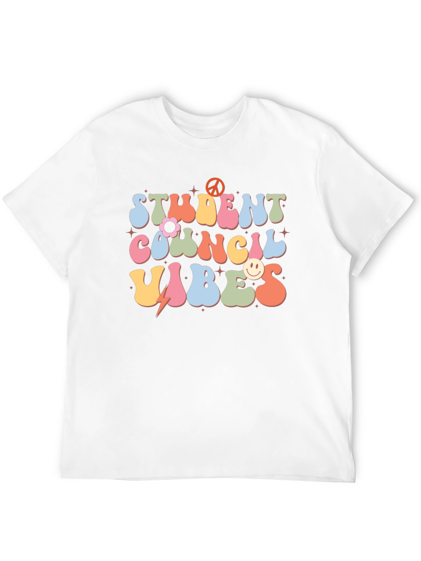 Student Council Vibes Graphic T-Shirt