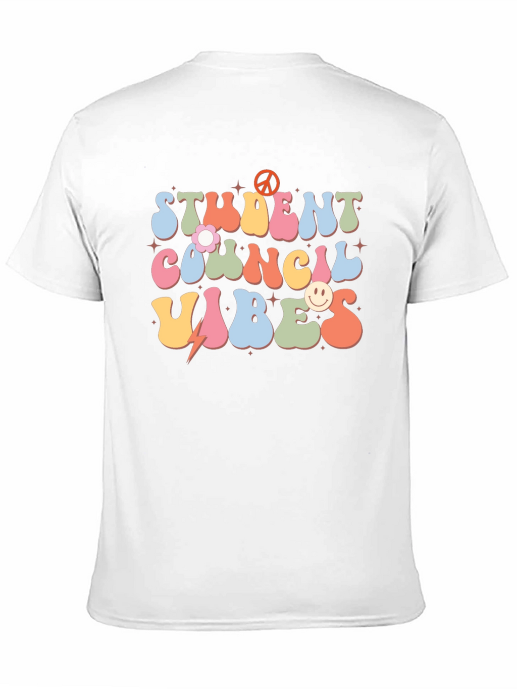 Student Council Vibes Graphic T-Shirt