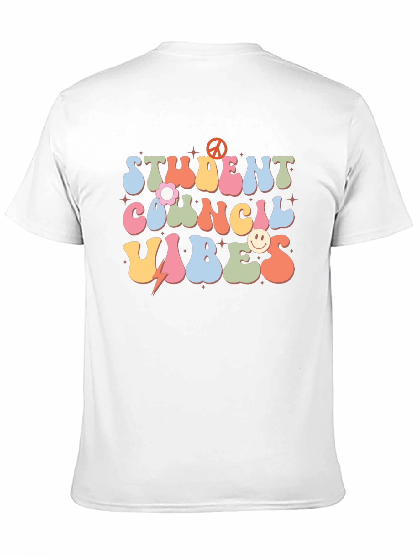 Student Council Vibes Graphic T-Shirt