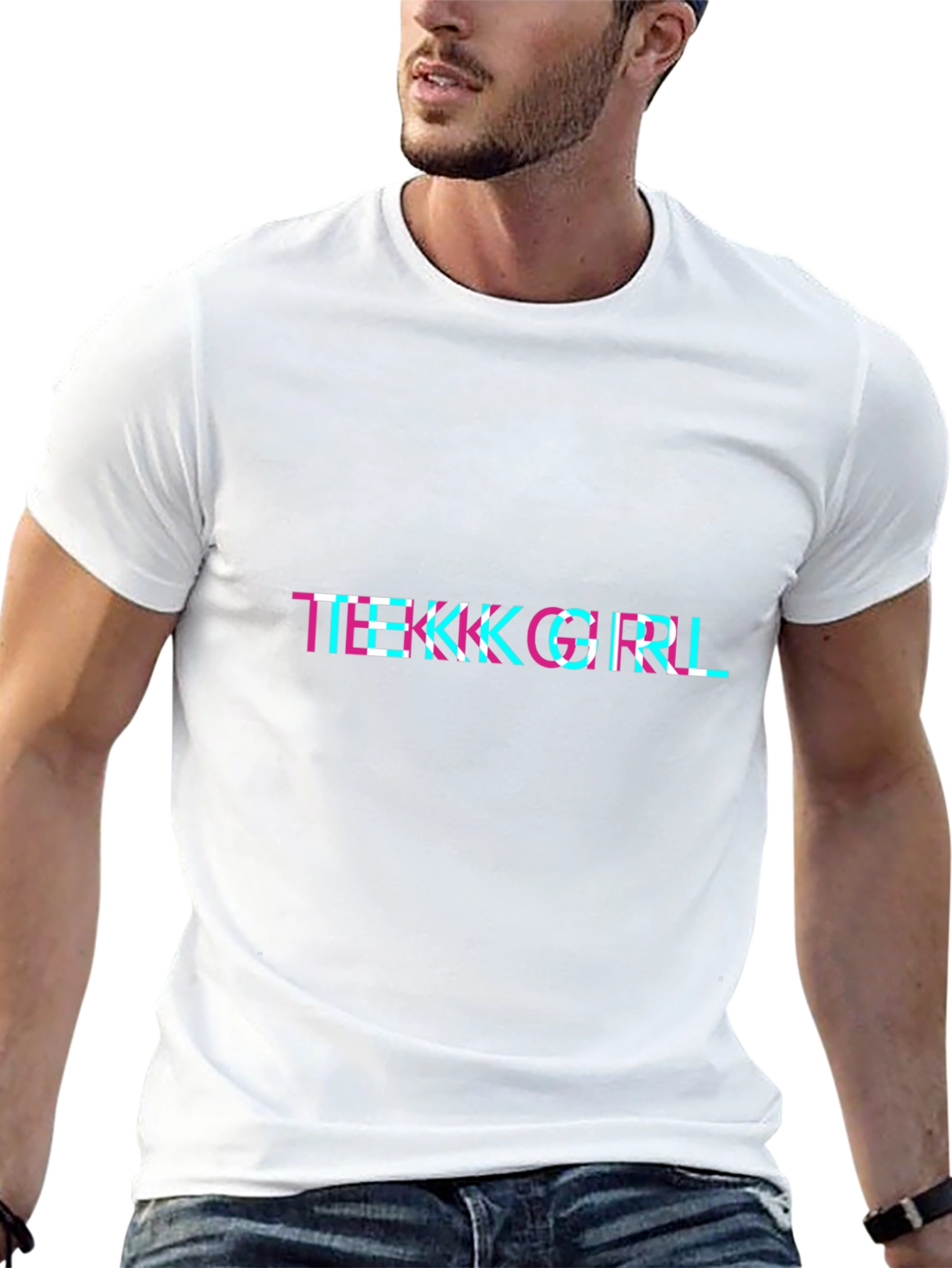 Tekk Girl Graphic Print T-Shirt