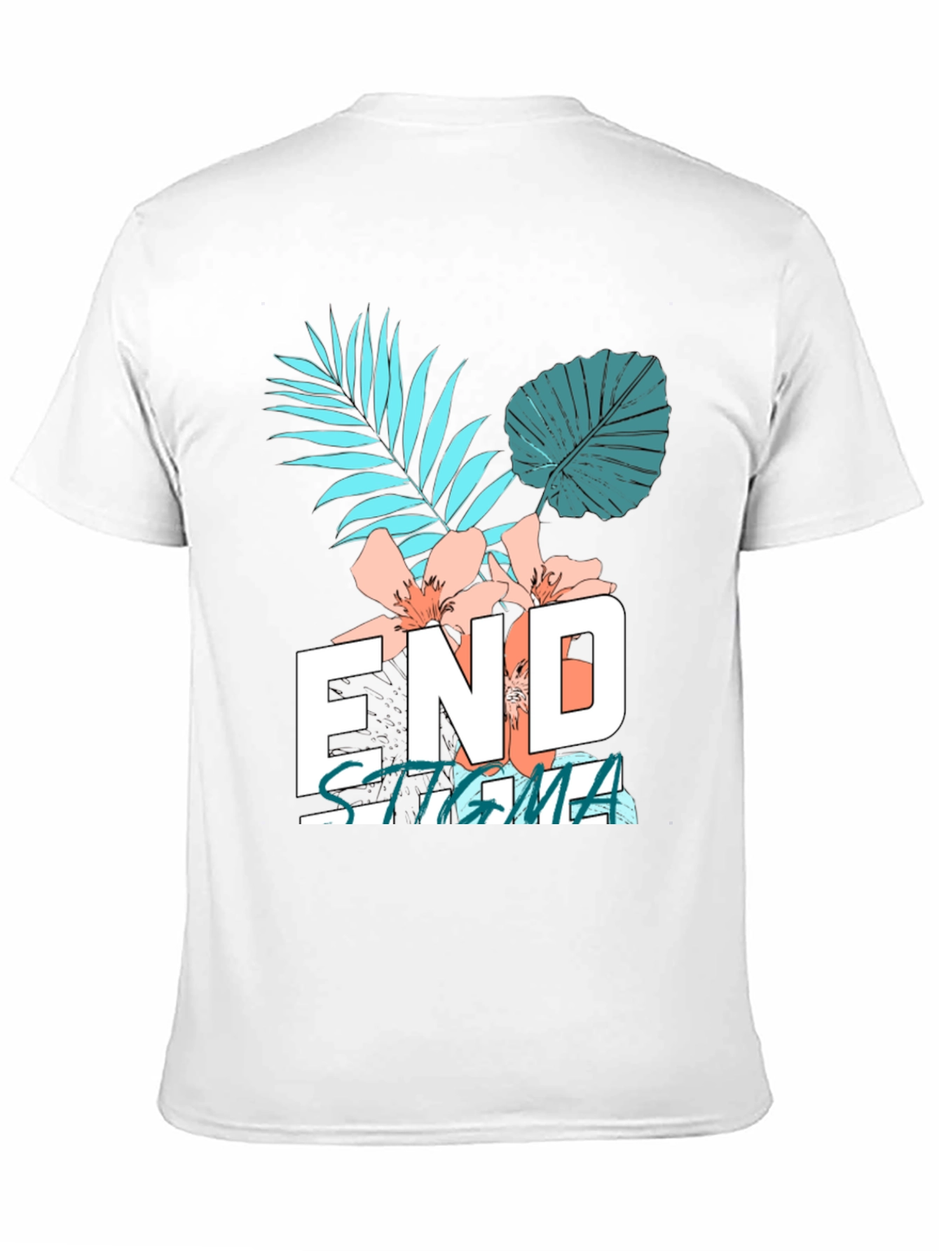 End Stigma Graphic Tee - Black