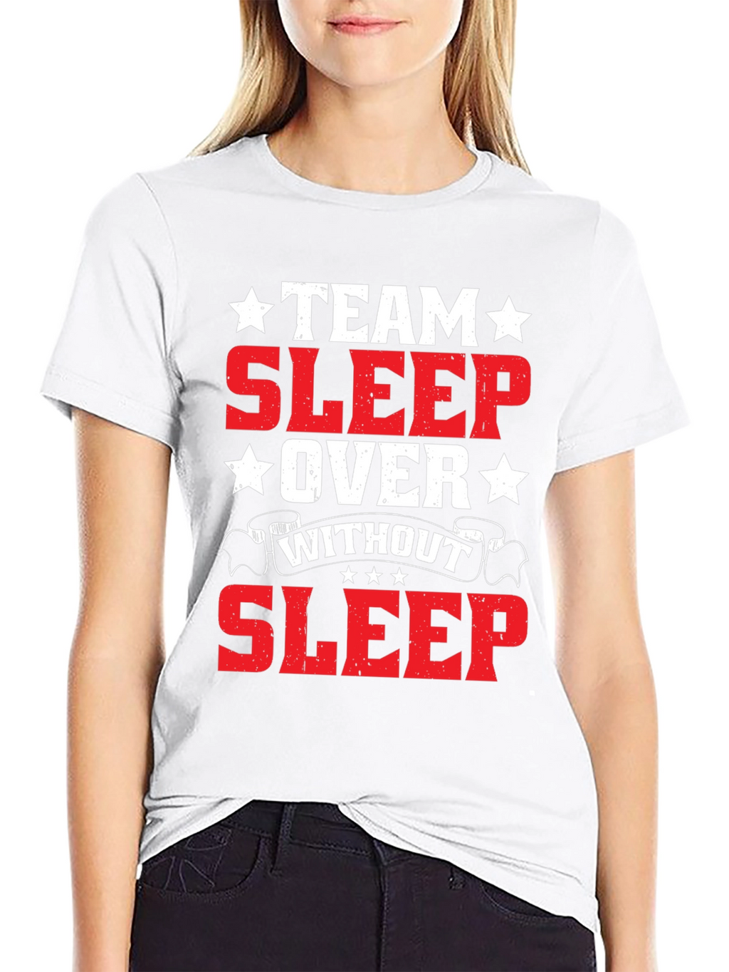 Team Sleepover T-Shirt - Without Sleep