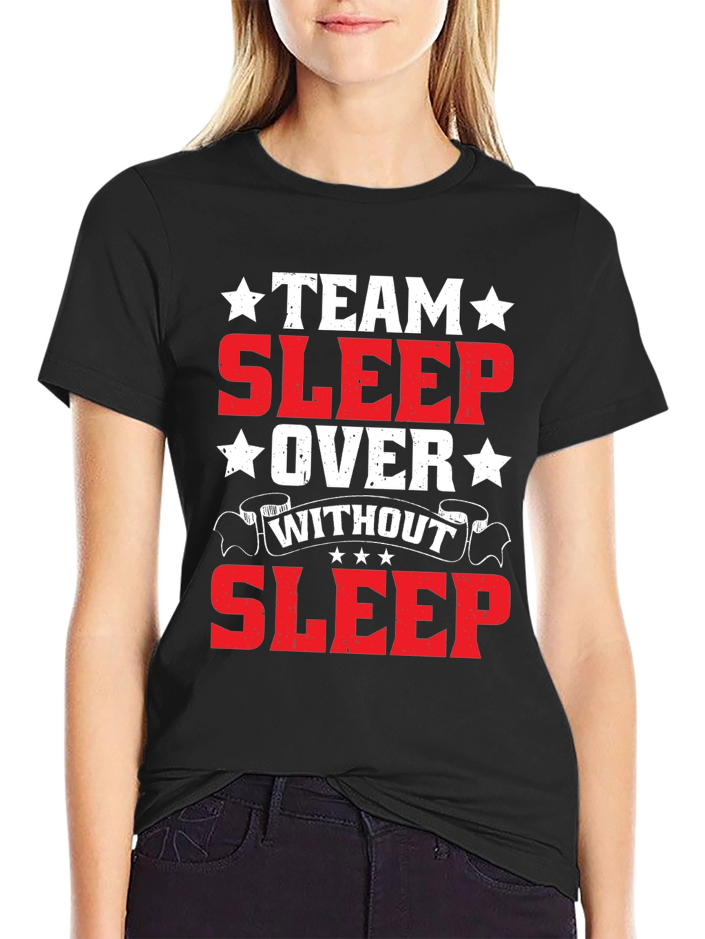 Team Sleepover T-Shirt - Without Sleep