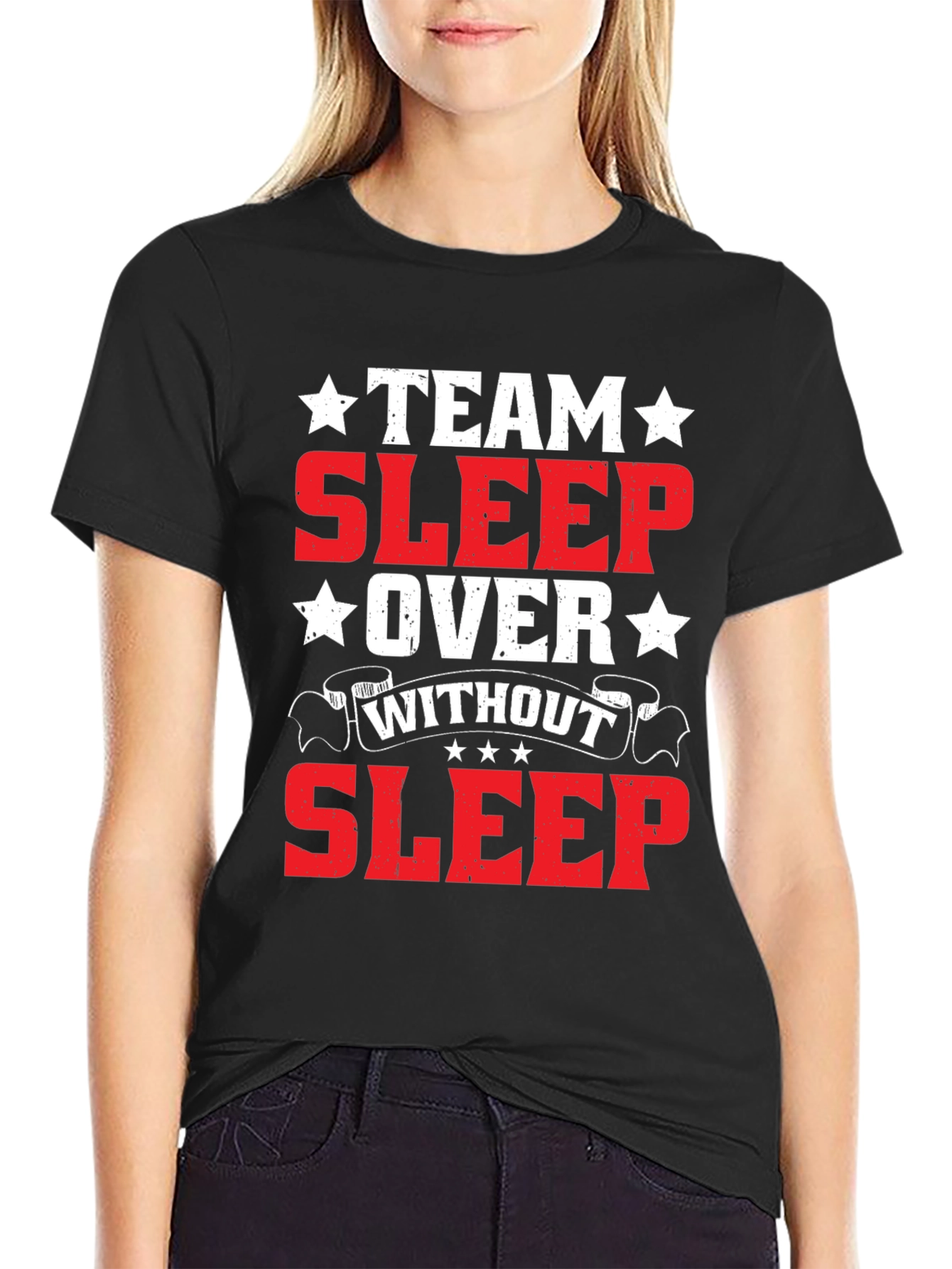 Team Sleepover T-Shirt - Without Sleep