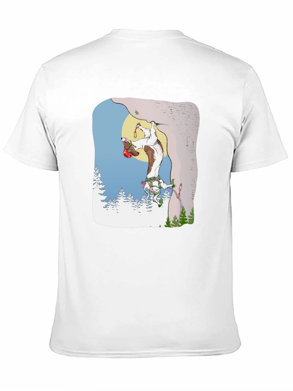 Climbing Goat Graphic T-Shirt