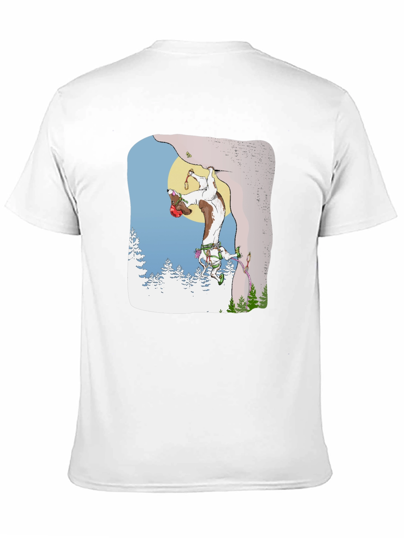 Climbing Goat Graphic T-Shirt