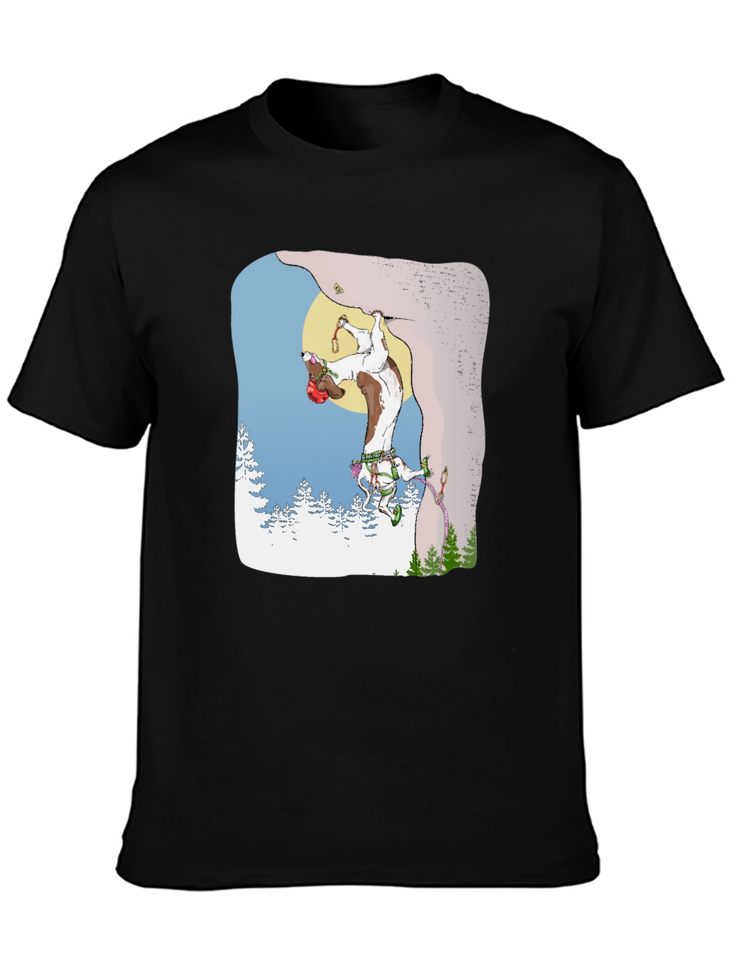 Climbing Goat Graphic T-Shirt