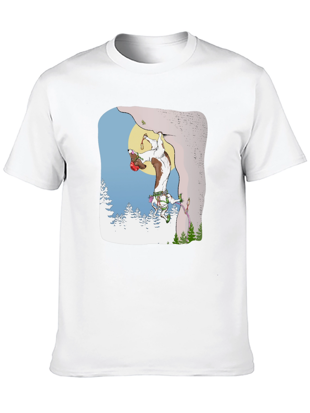 Climbing Goat Graphic T-Shirt