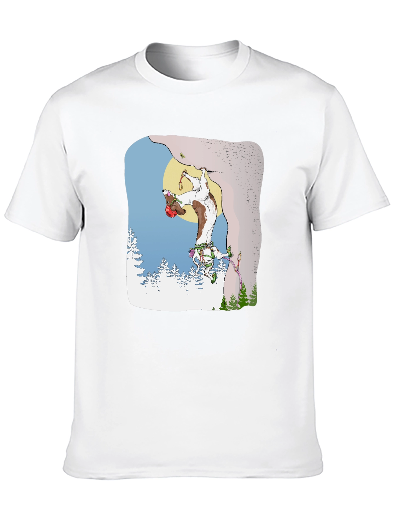 Climbing Goat Graphic T-Shirt