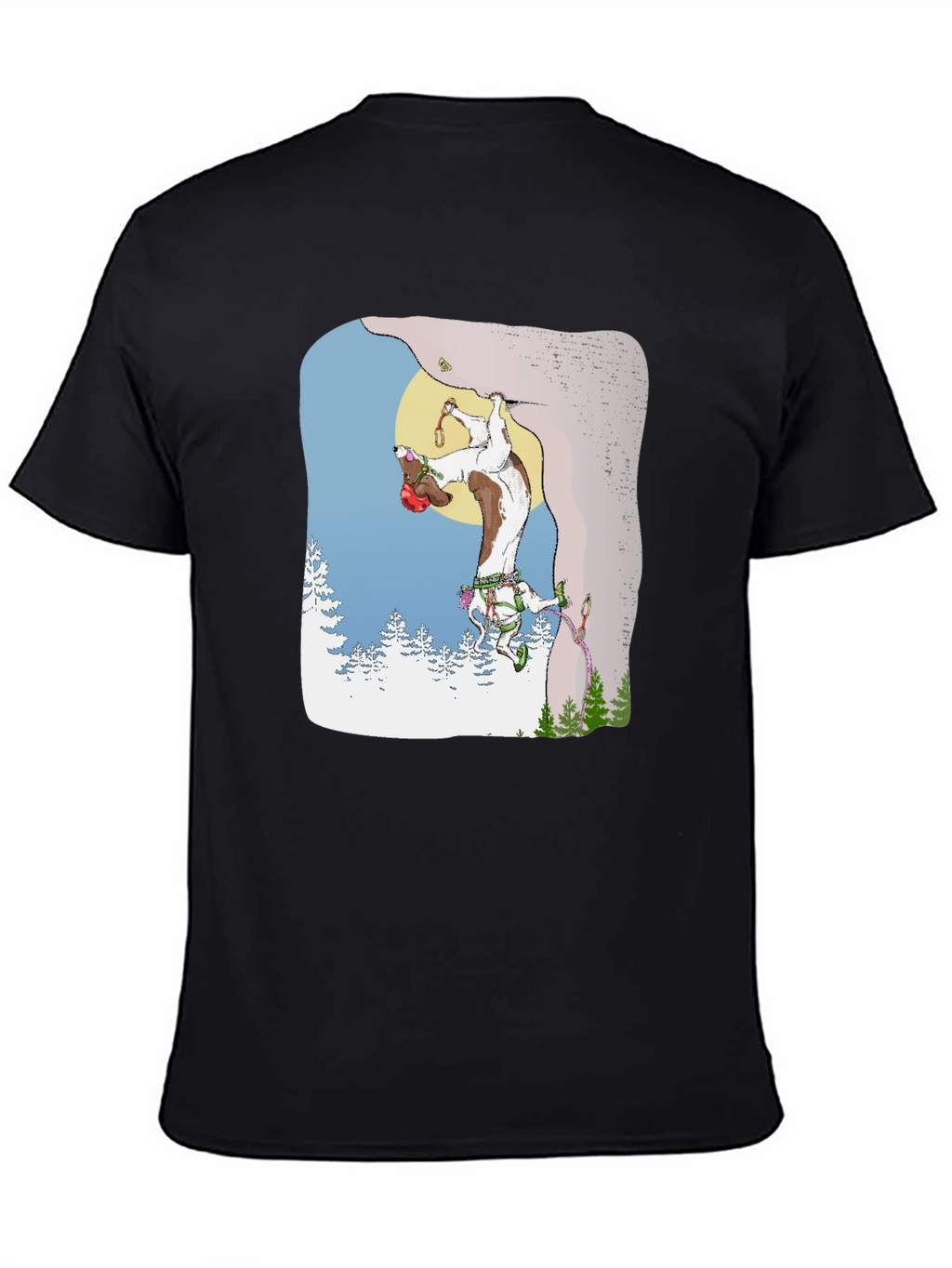 Climbing Goat Graphic T-Shirt
