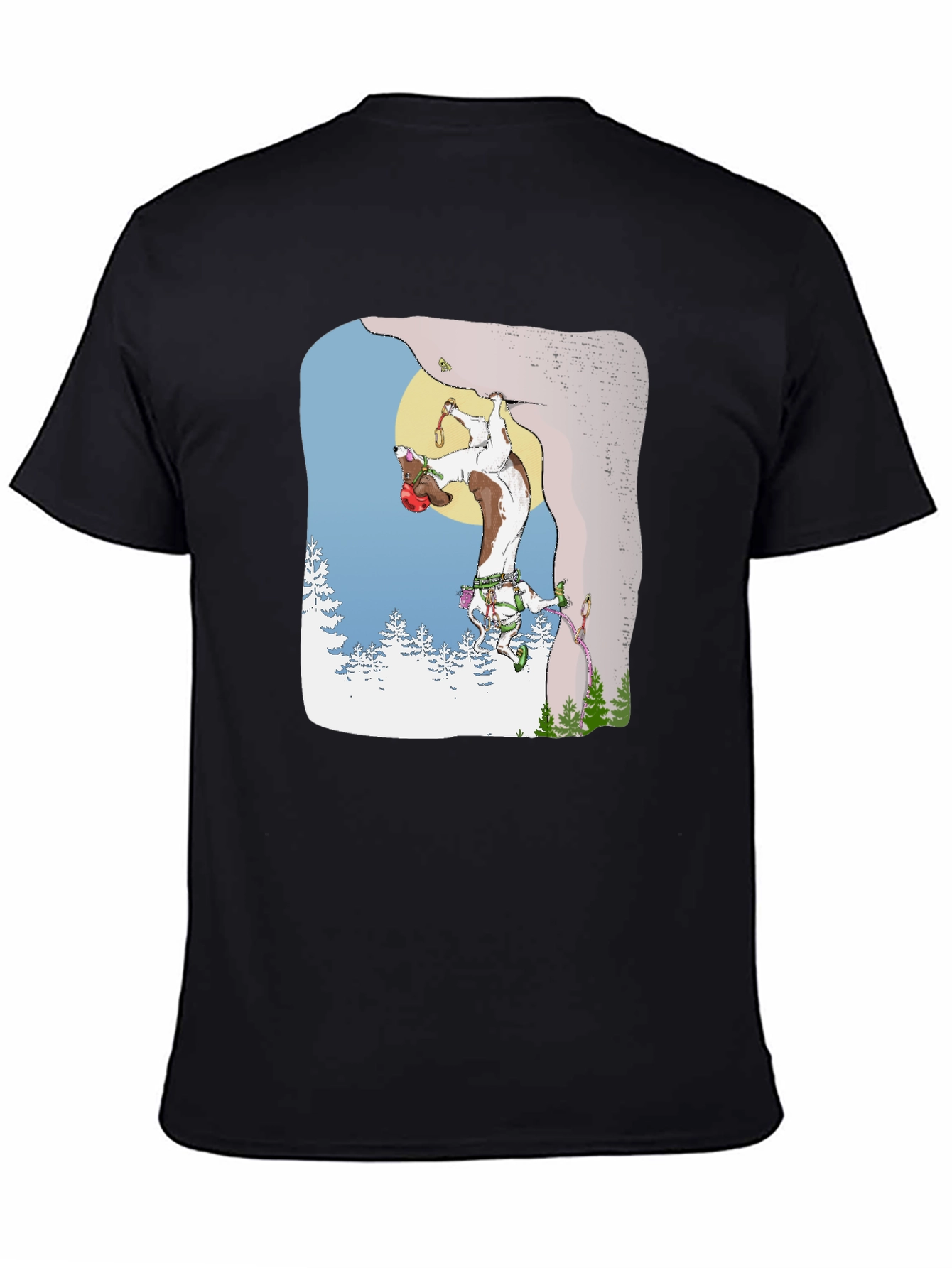 Climbing Goat Graphic T-Shirt