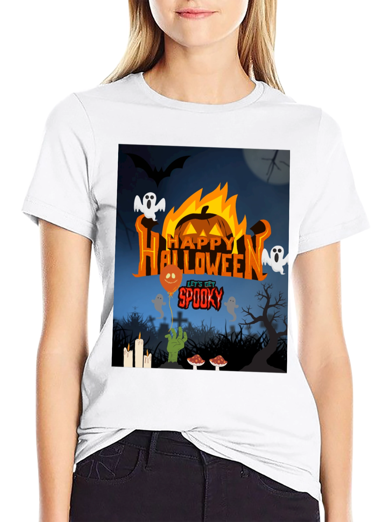Happy Halloween Spooky T-Shirt