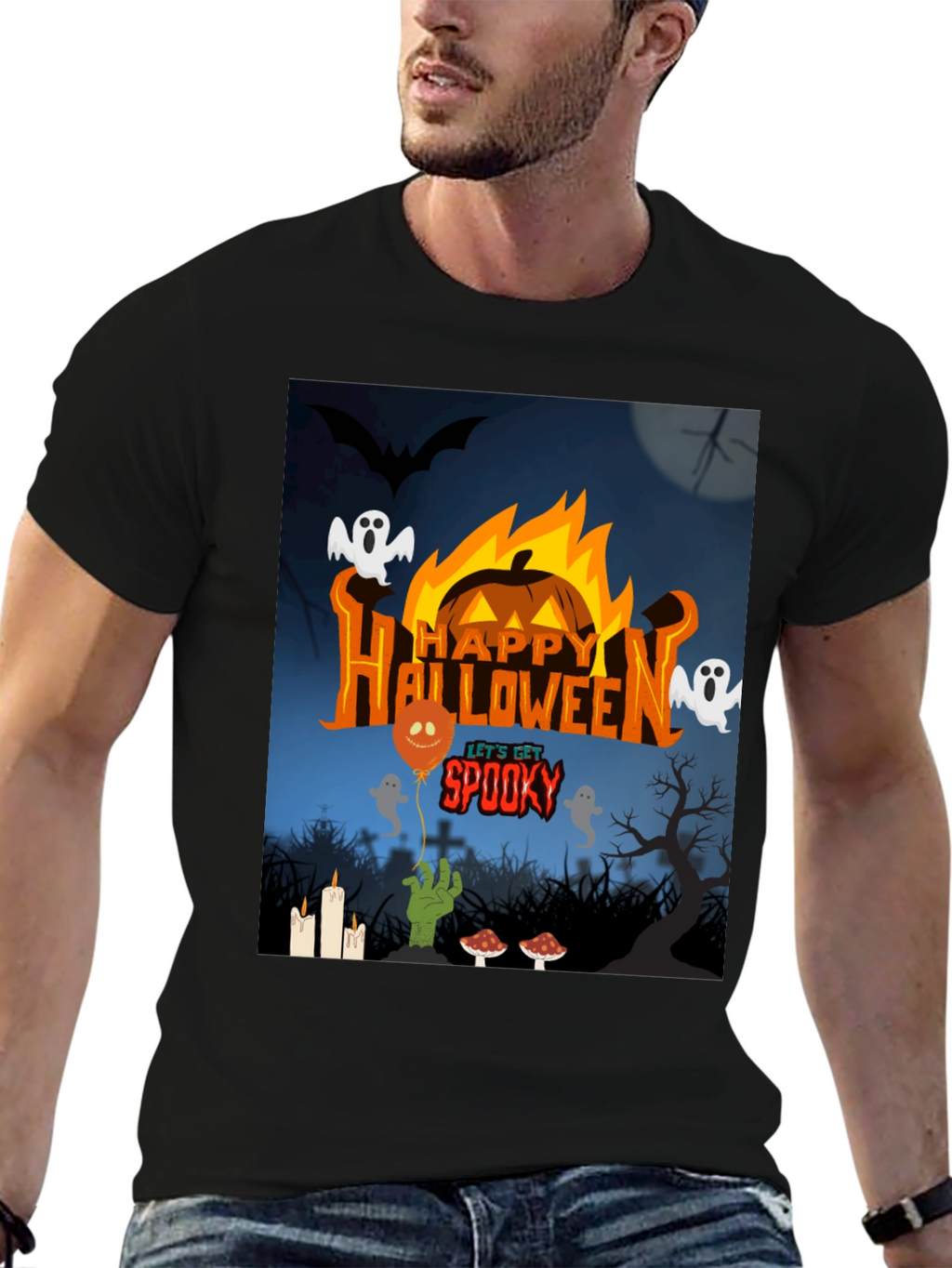 Happy Halloween Spooky T-Shirt