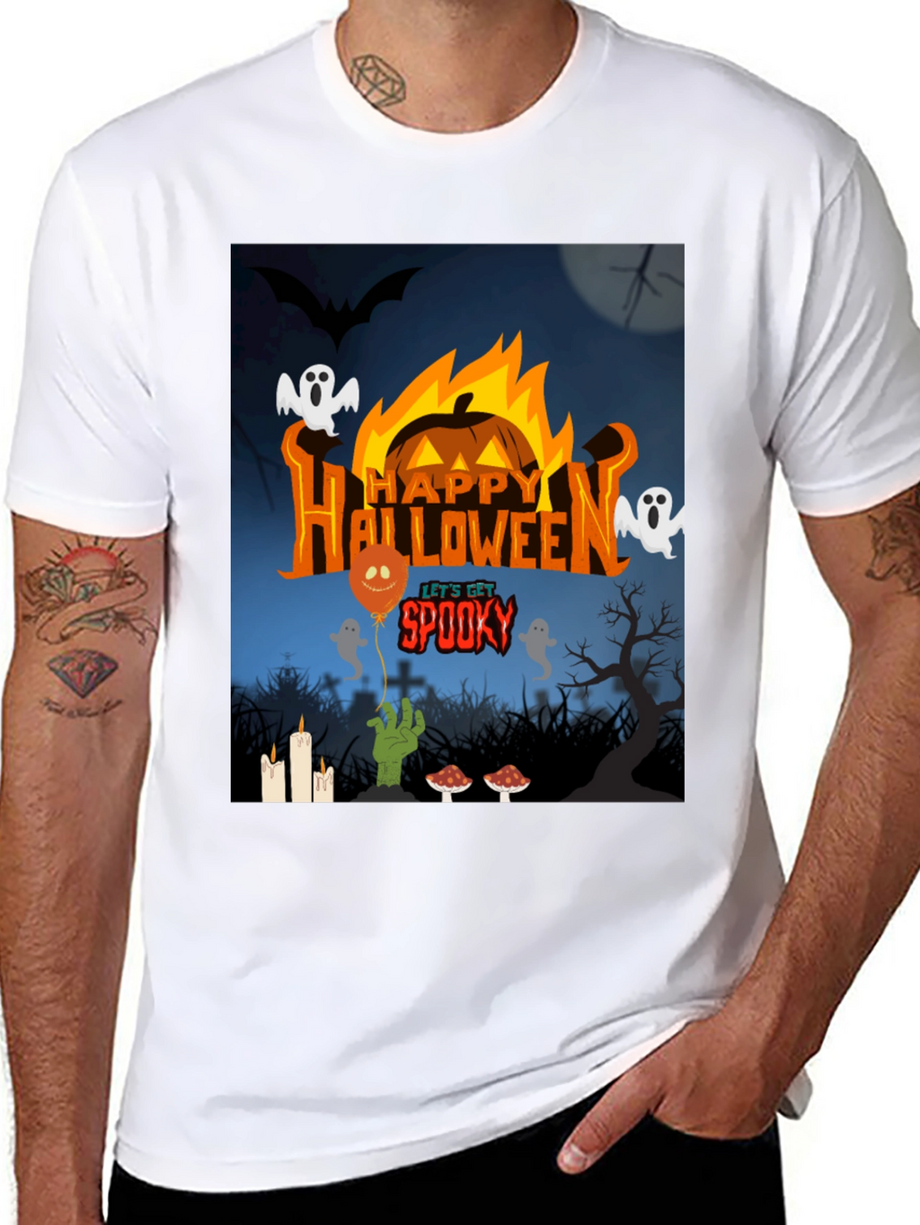 Happy Halloween Spooky T-Shirt