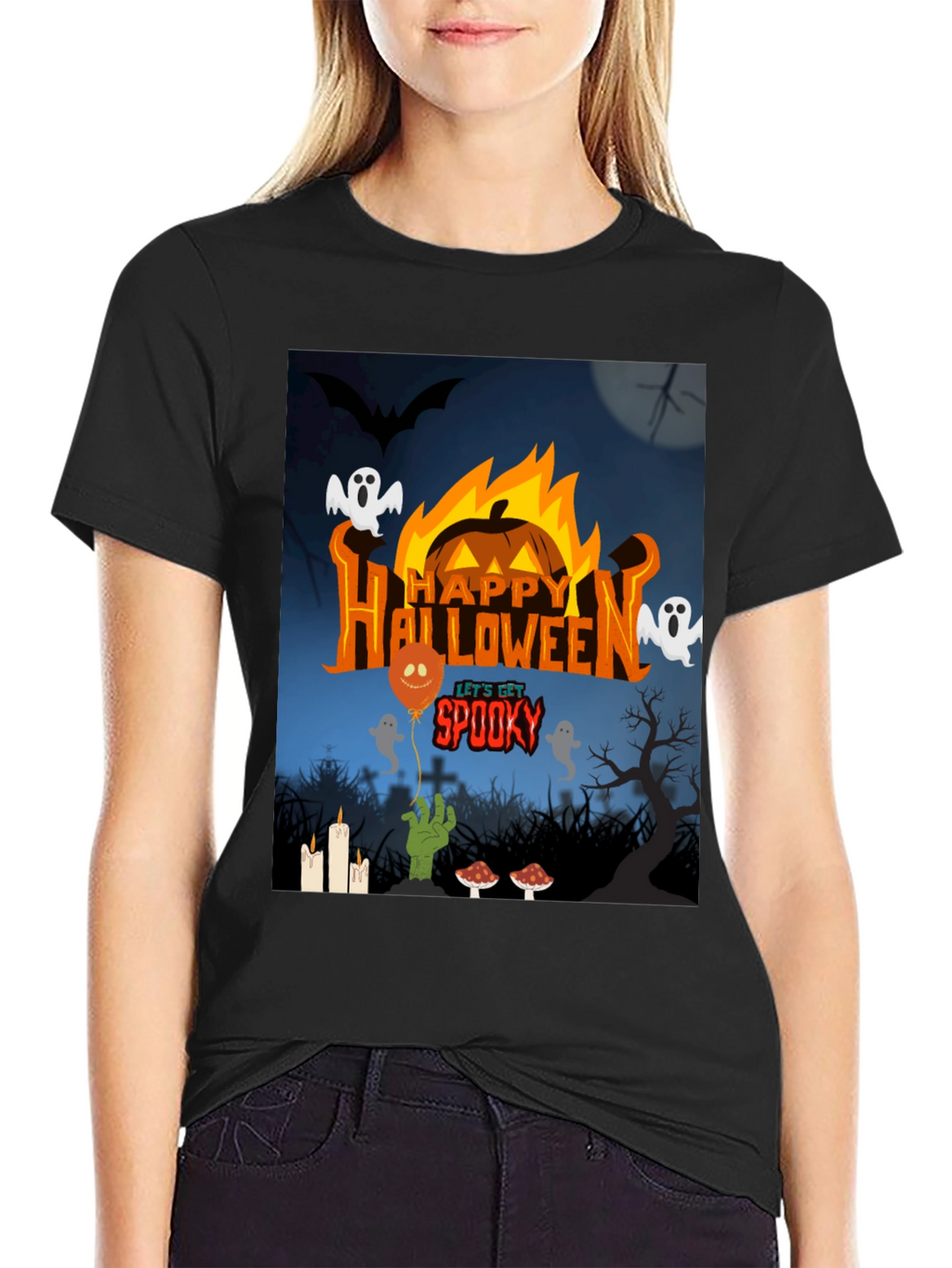Happy Halloween Spooky T-Shirt