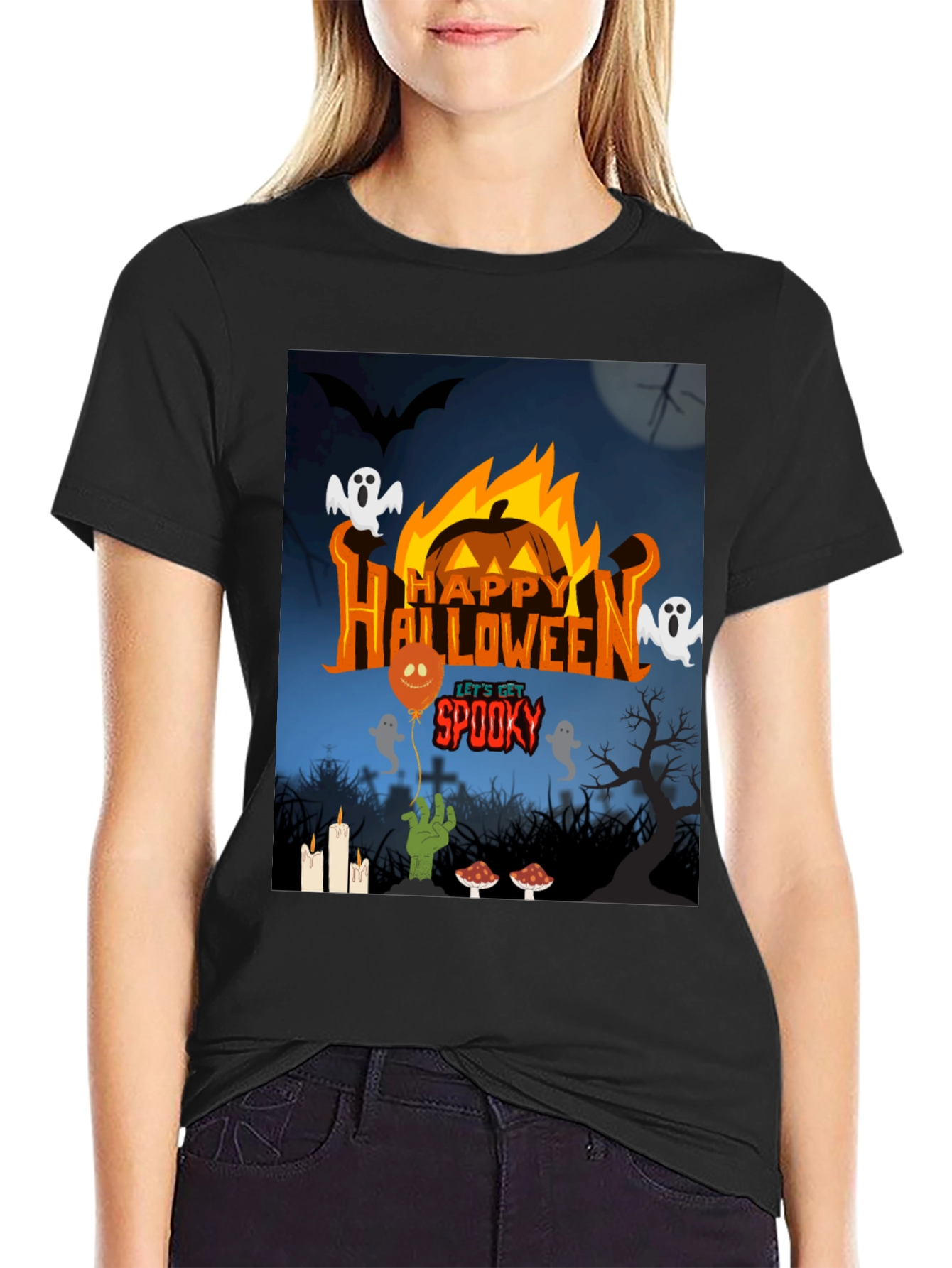 Happy Halloween Spooky T-Shirt