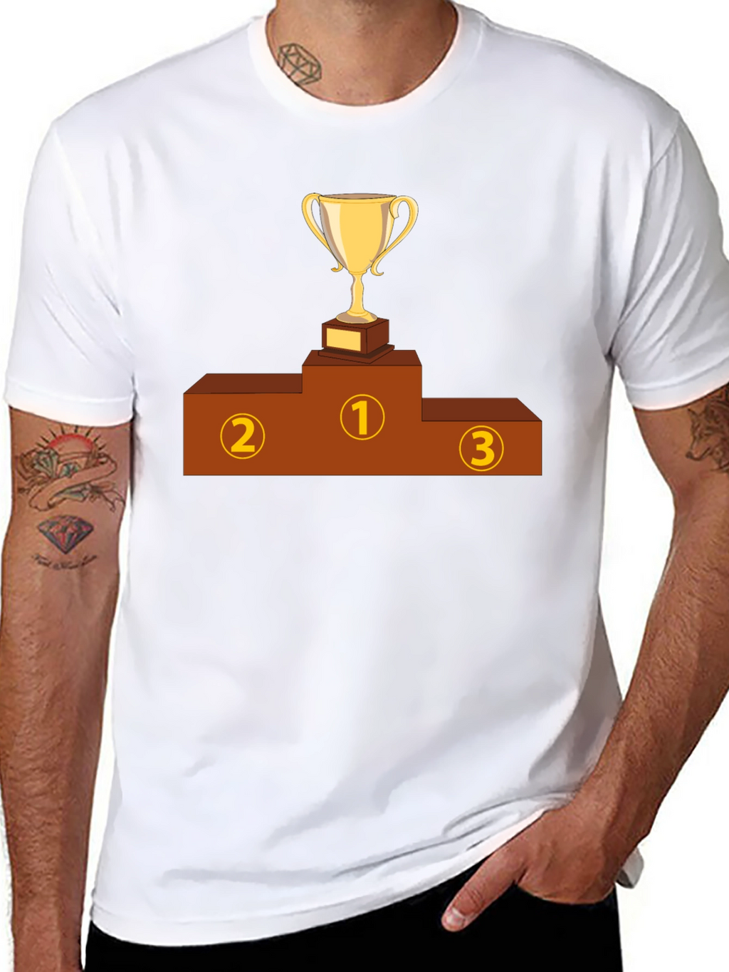 Winner Podium Graphic T-Shirt