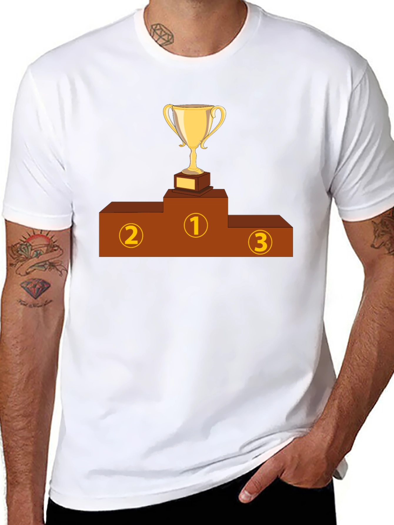 Winner Podium Graphic T-Shirt