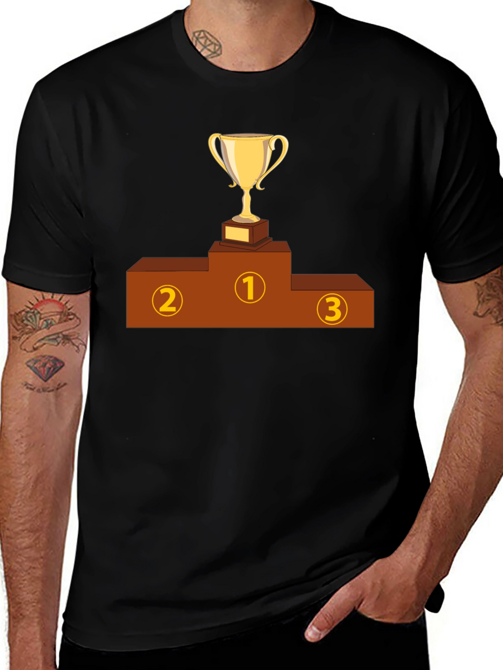 Winner Podium Graphic T-Shirt