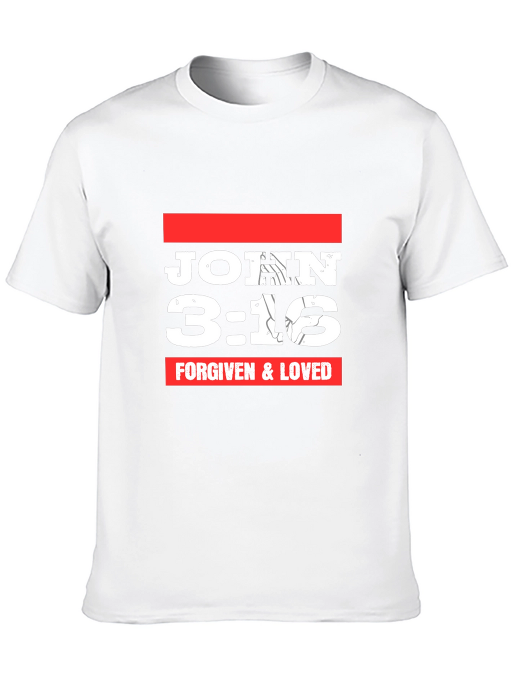 John 3:16 Graphic T-Shirt - Forgiven & Loved