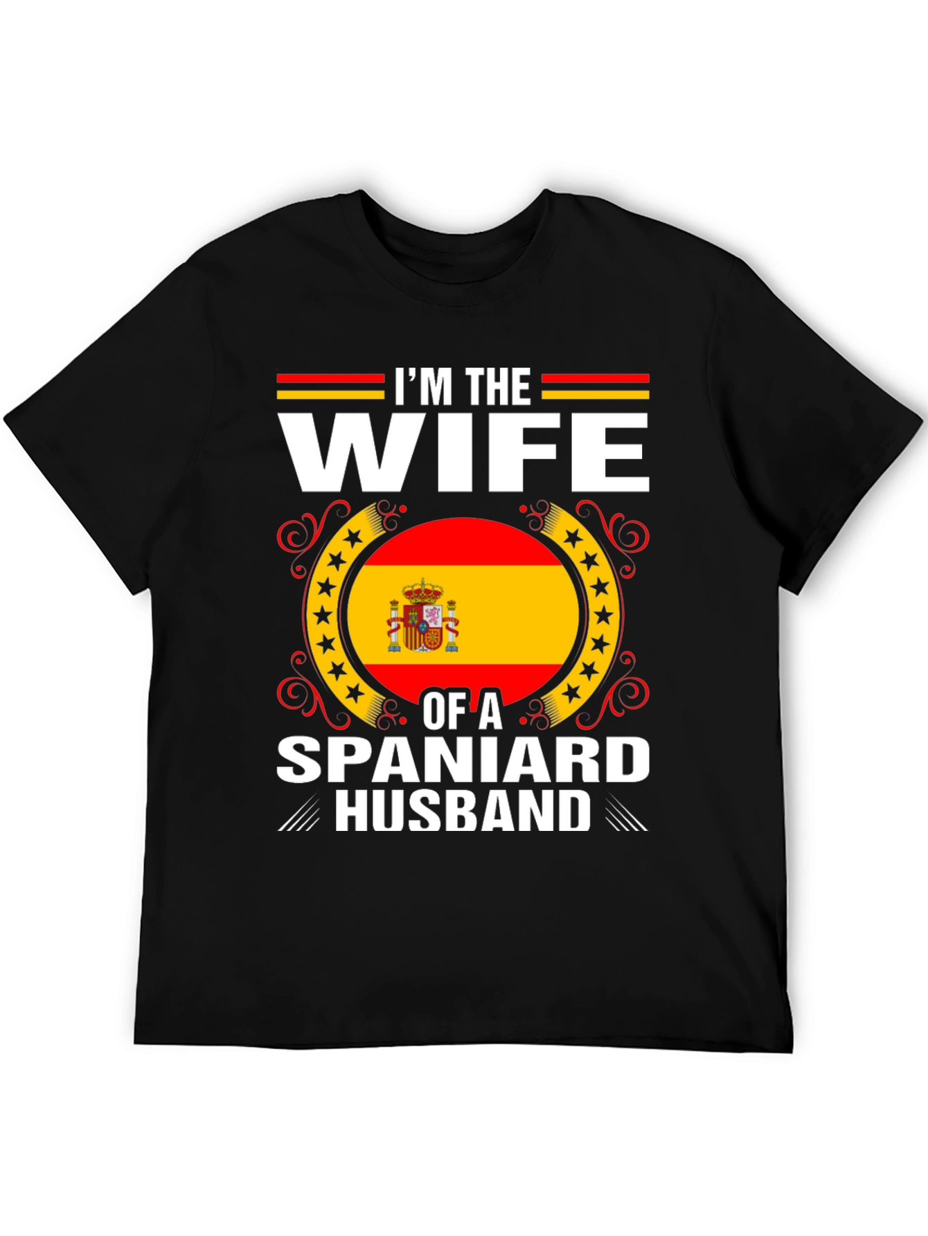 Im The Wife Of A Spaniard Husband T-Shirt