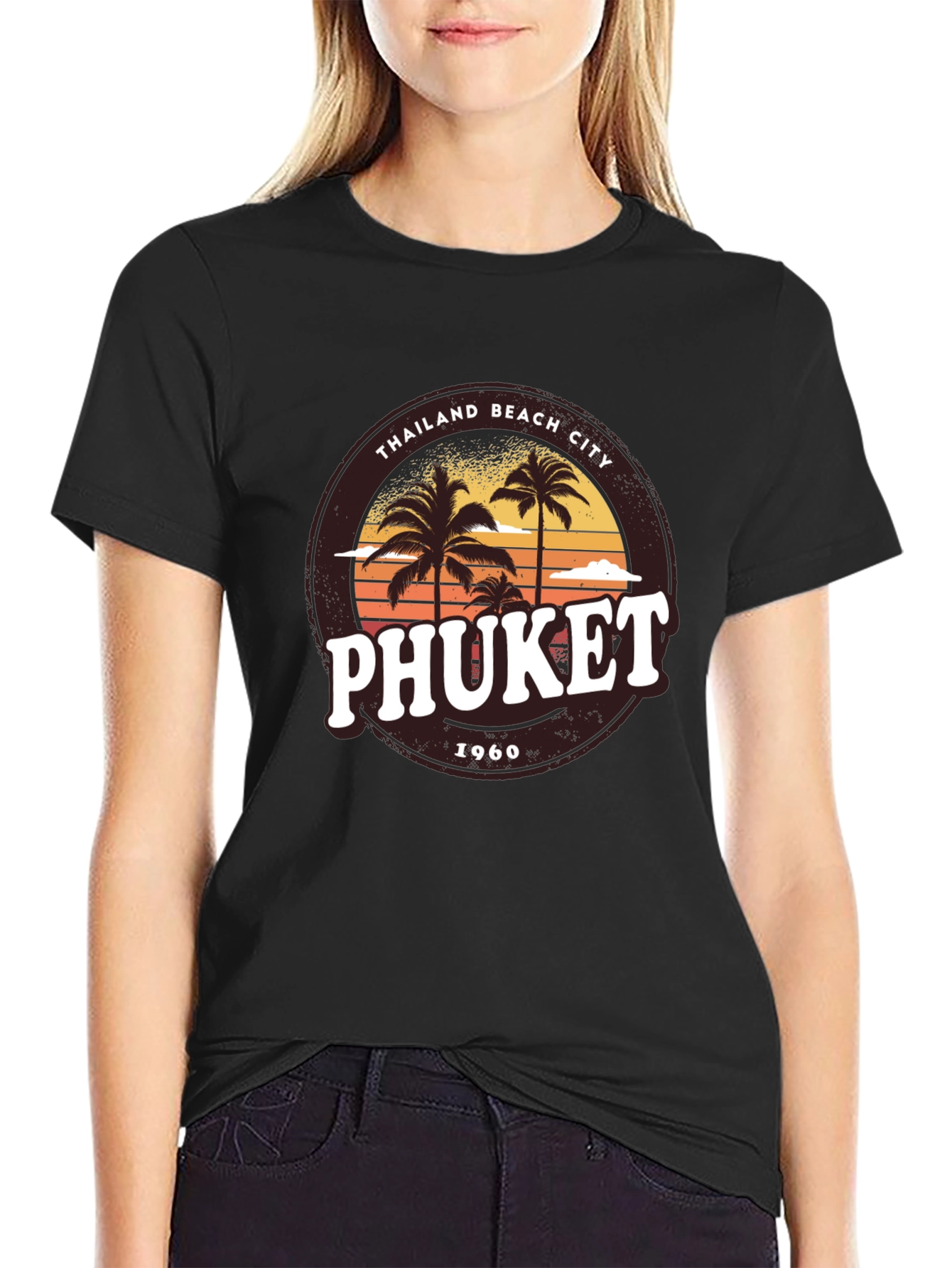 Phuket Thailand Beach City T-Shirt