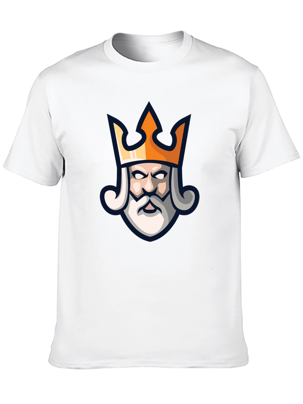King Head Graphic T-Shirt - Black