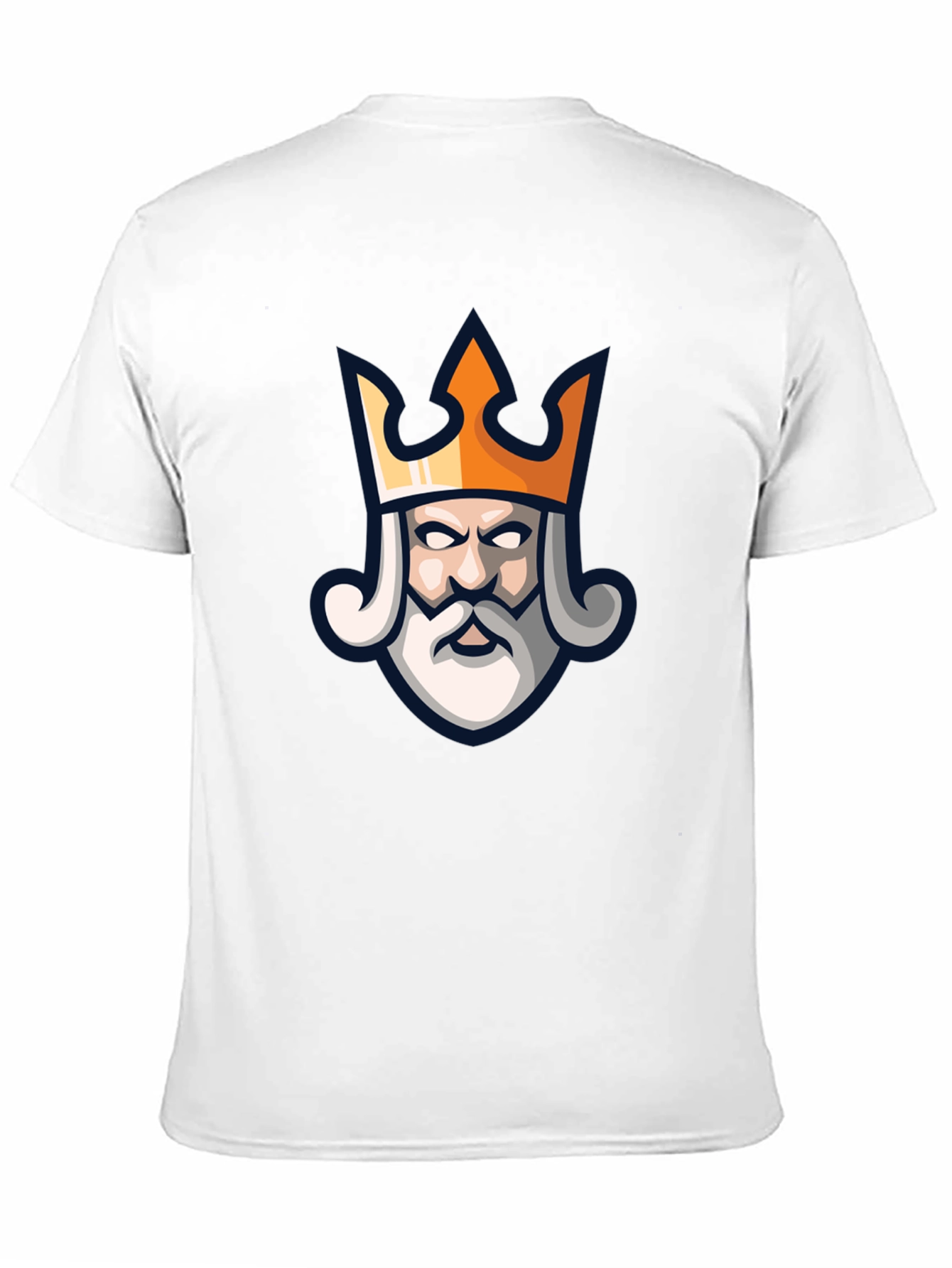 King Head Graphic T-Shirt - Black