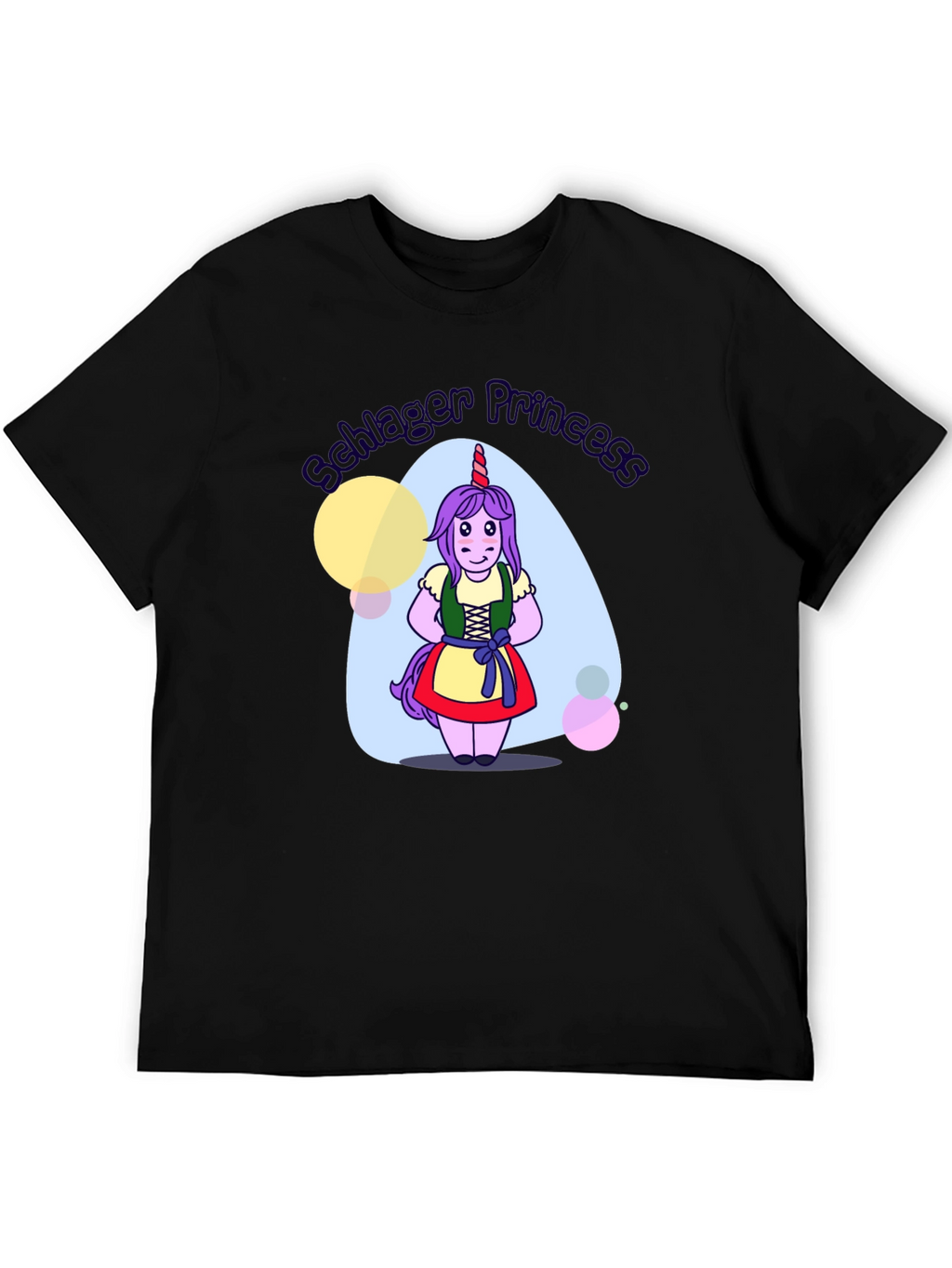 Unicorn Schlager Princess T-Shirt