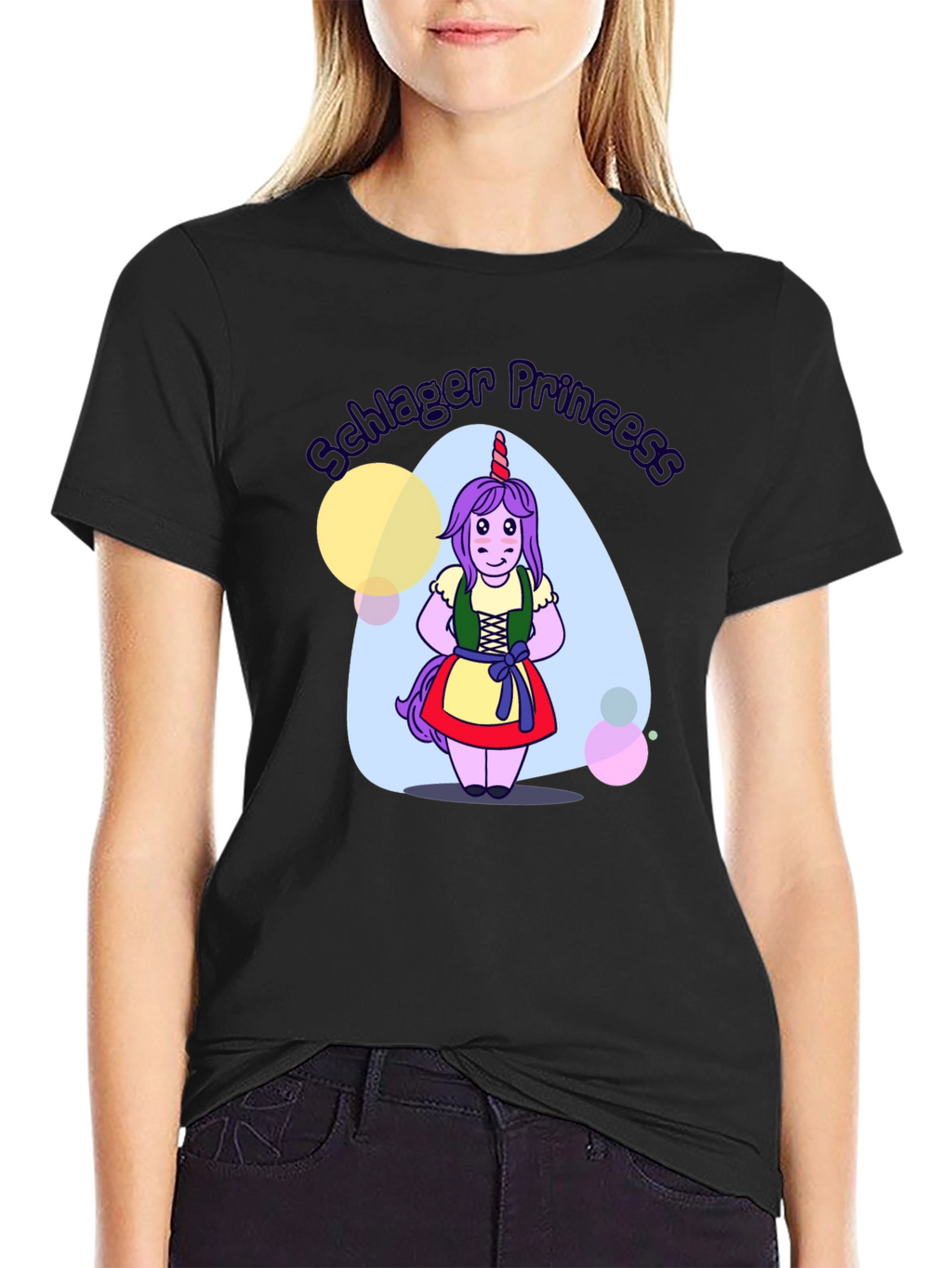 Unicorn Schlager Princess T-Shirt