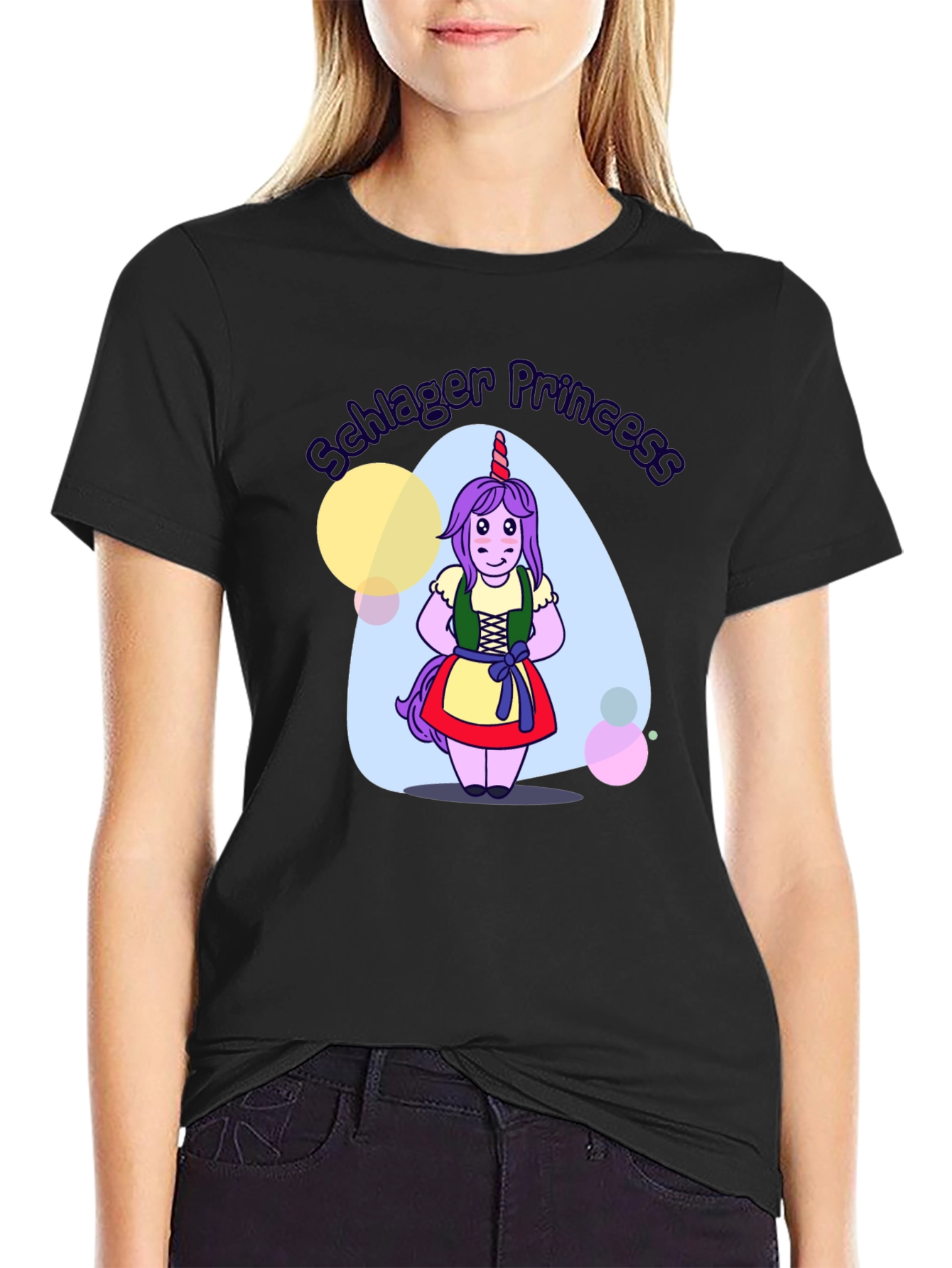 Unicorn Schlager Princess T-Shirt