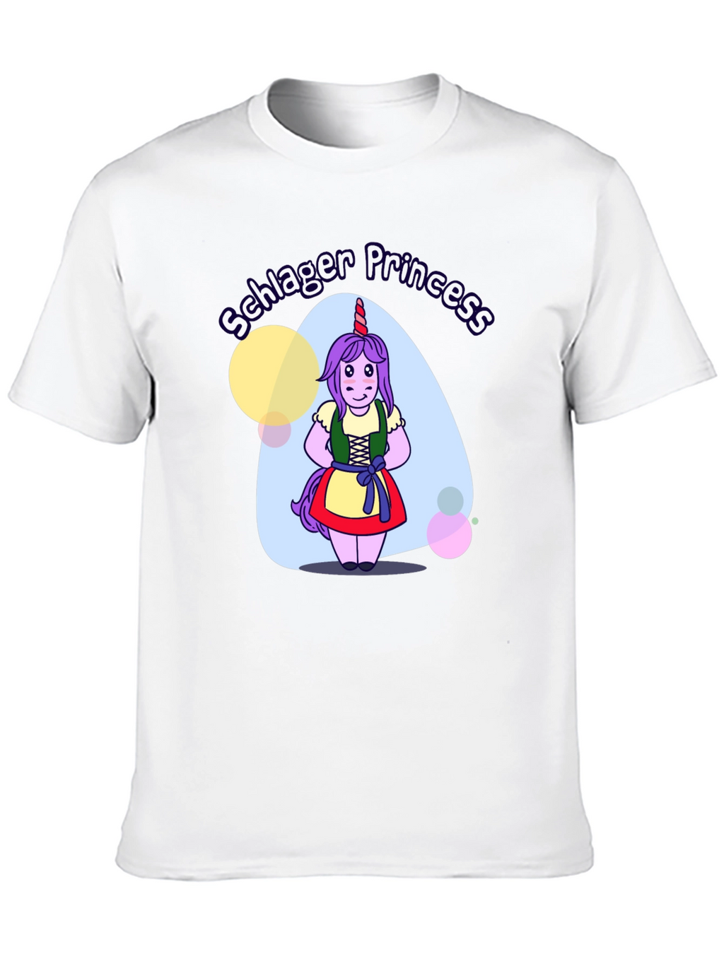 Unicorn Schlager Princess T-Shirt