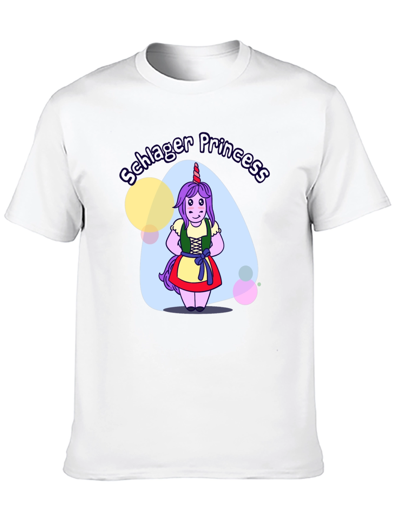 Unicorn Schlager Princess T-Shirt