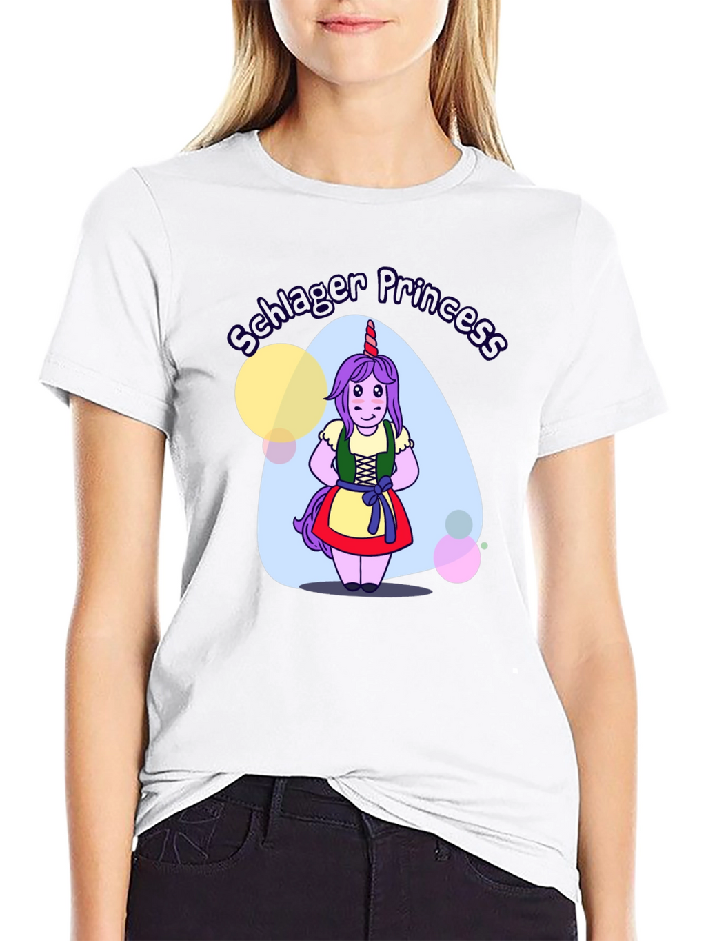 Unicorn Schlager Princess T-Shirt