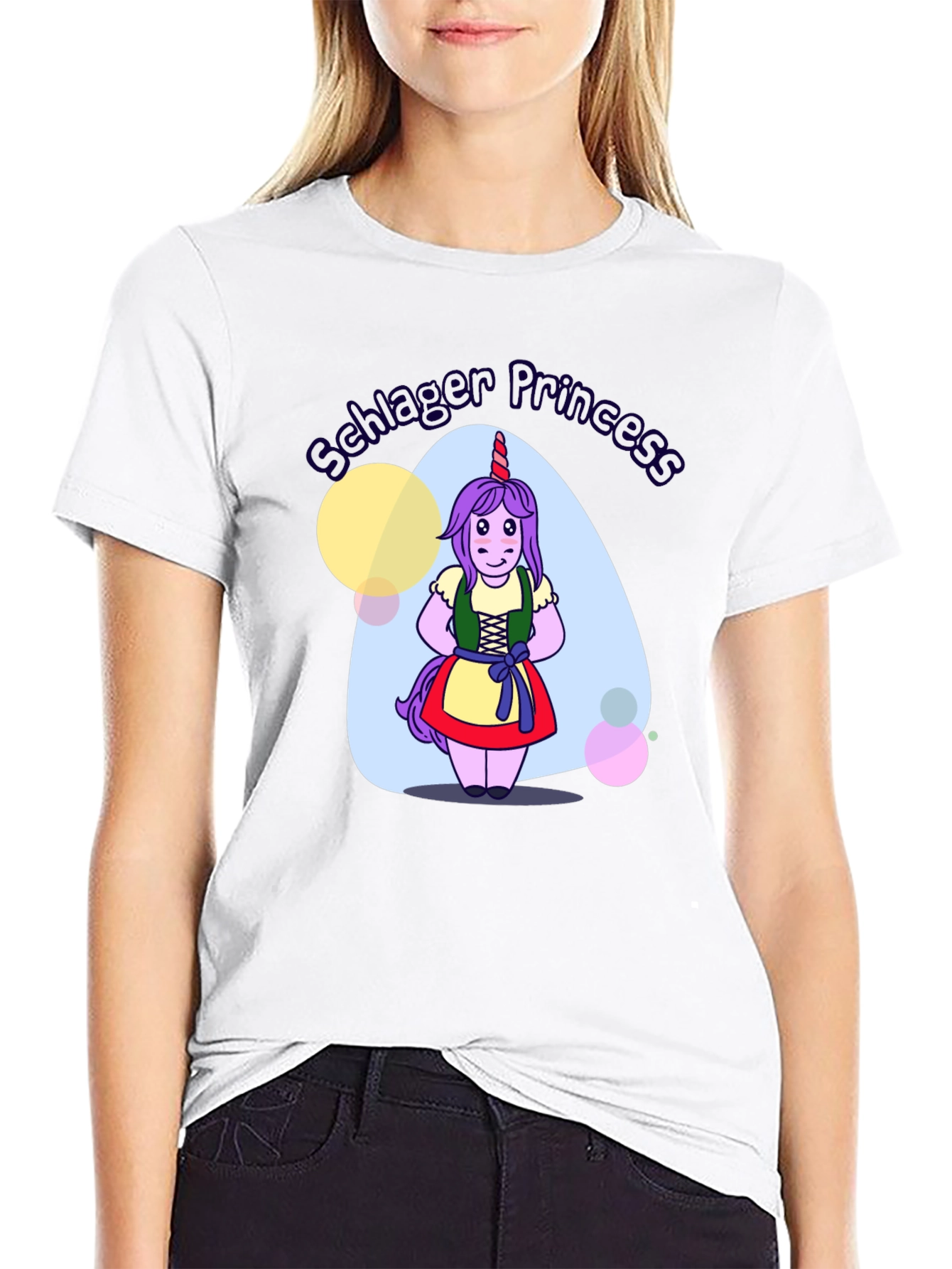 Unicorn Schlager Princess T-Shirt