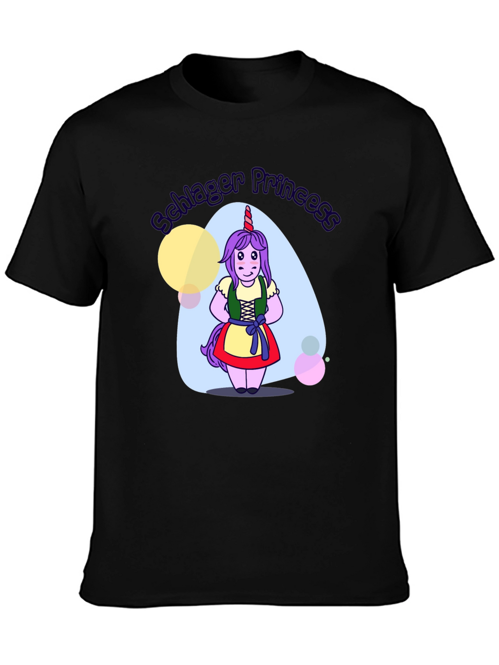 Unicorn Schlager Princess T-Shirt
