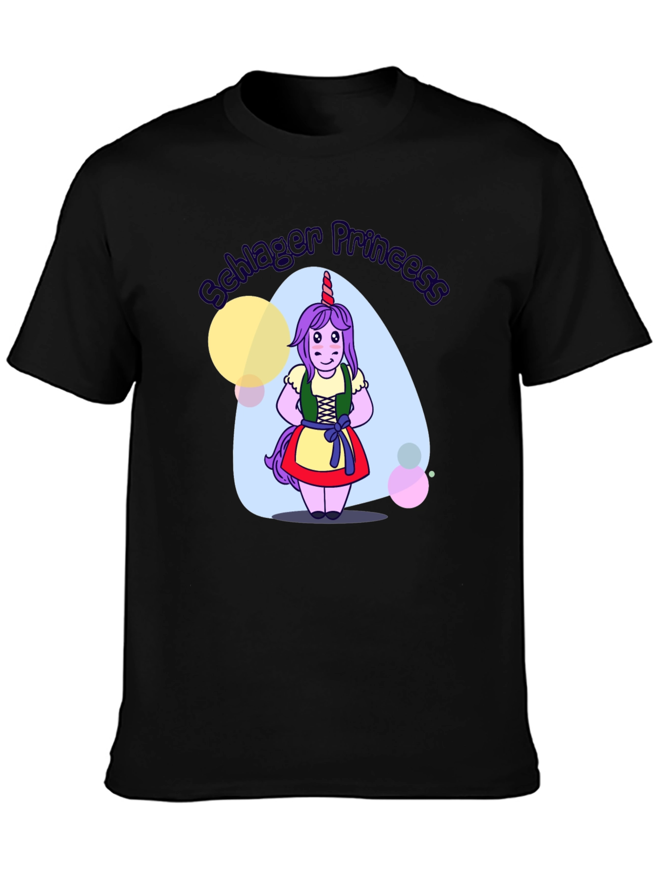 Unicorn Schlager Princess T-Shirt