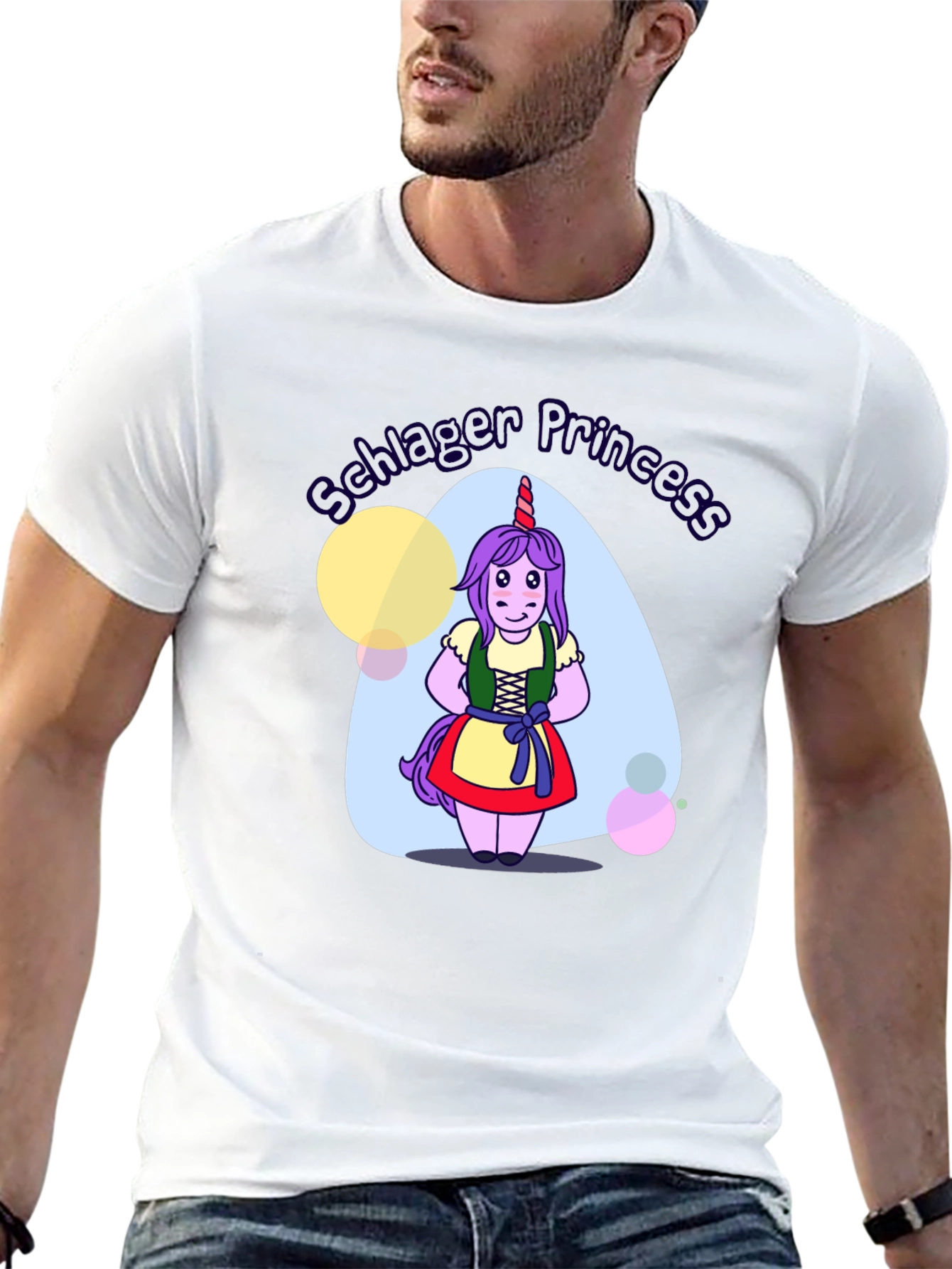 Unicorn Schlager Princess T-Shirt