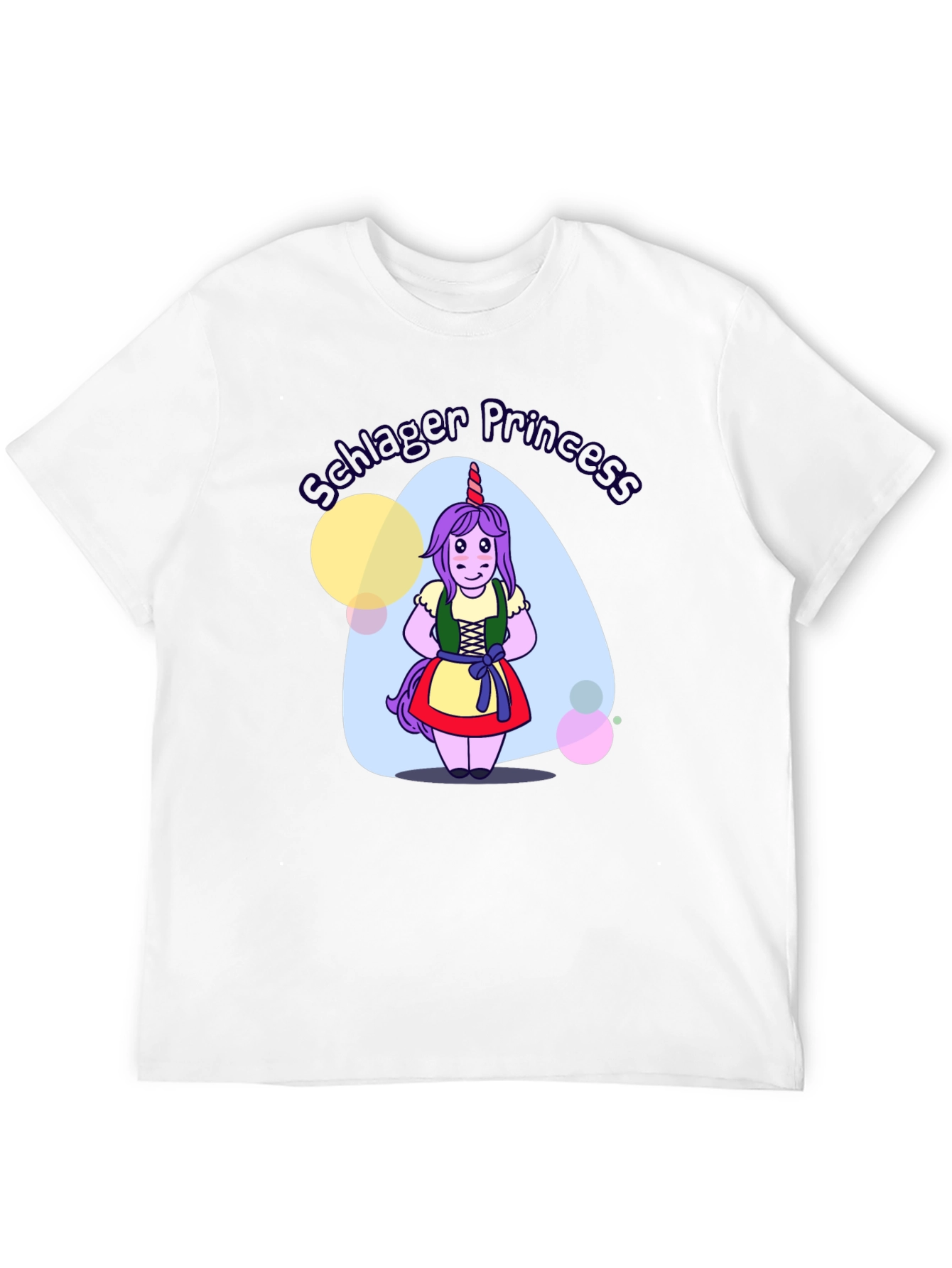 Unicorn Schlager Princess T-Shirt