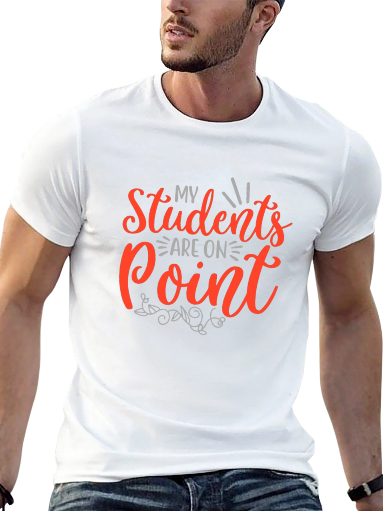 My Students Are On Point Black T-Shirt