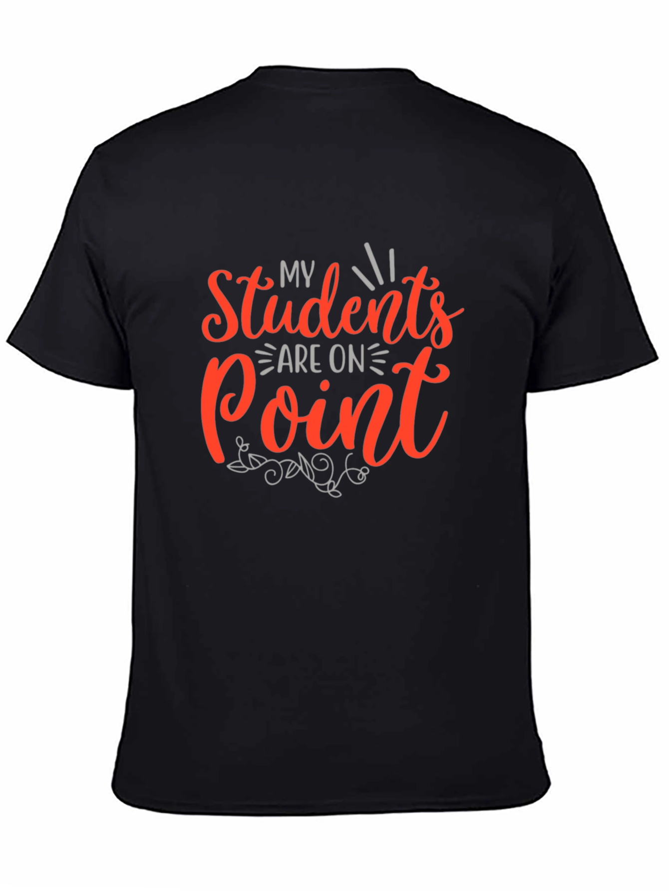 My Students Are On Point Black T-Shirt
