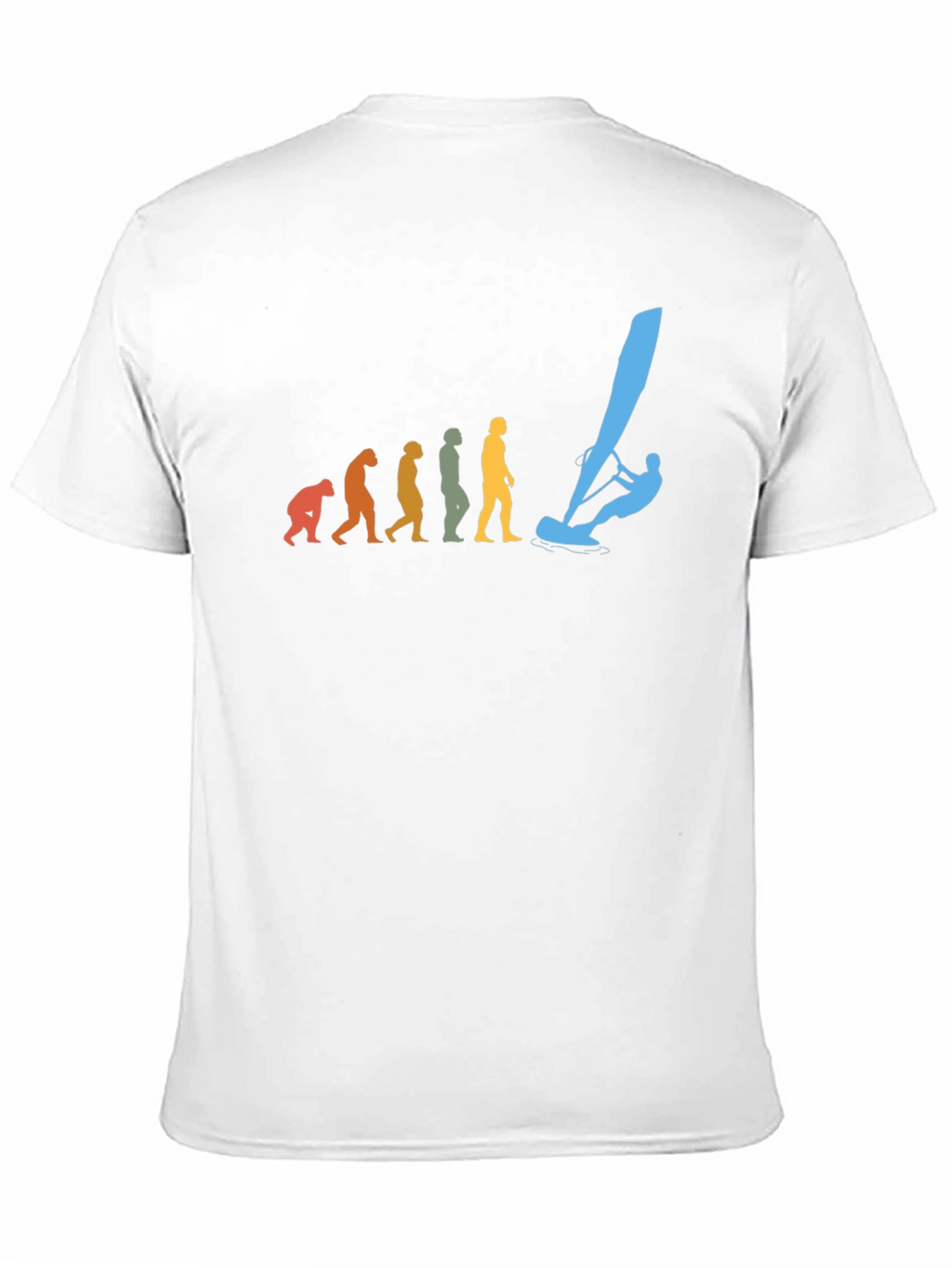 Evolution Windsurfing T-Shirt Black Cotton