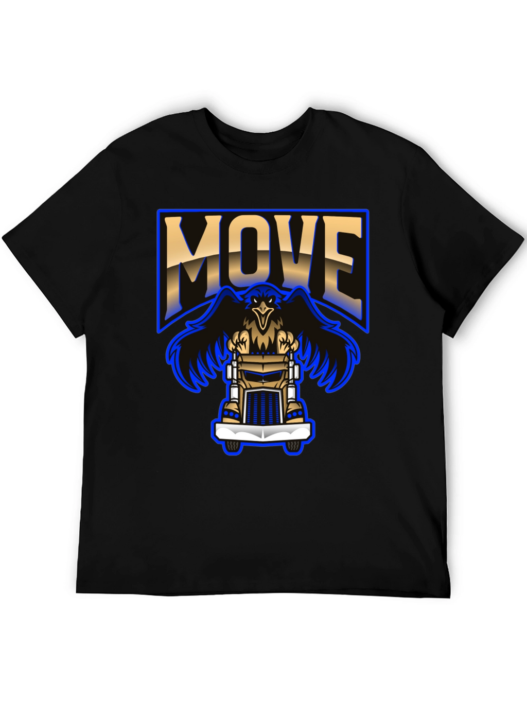 Eagle Trucker T-Shirt - Move With Power