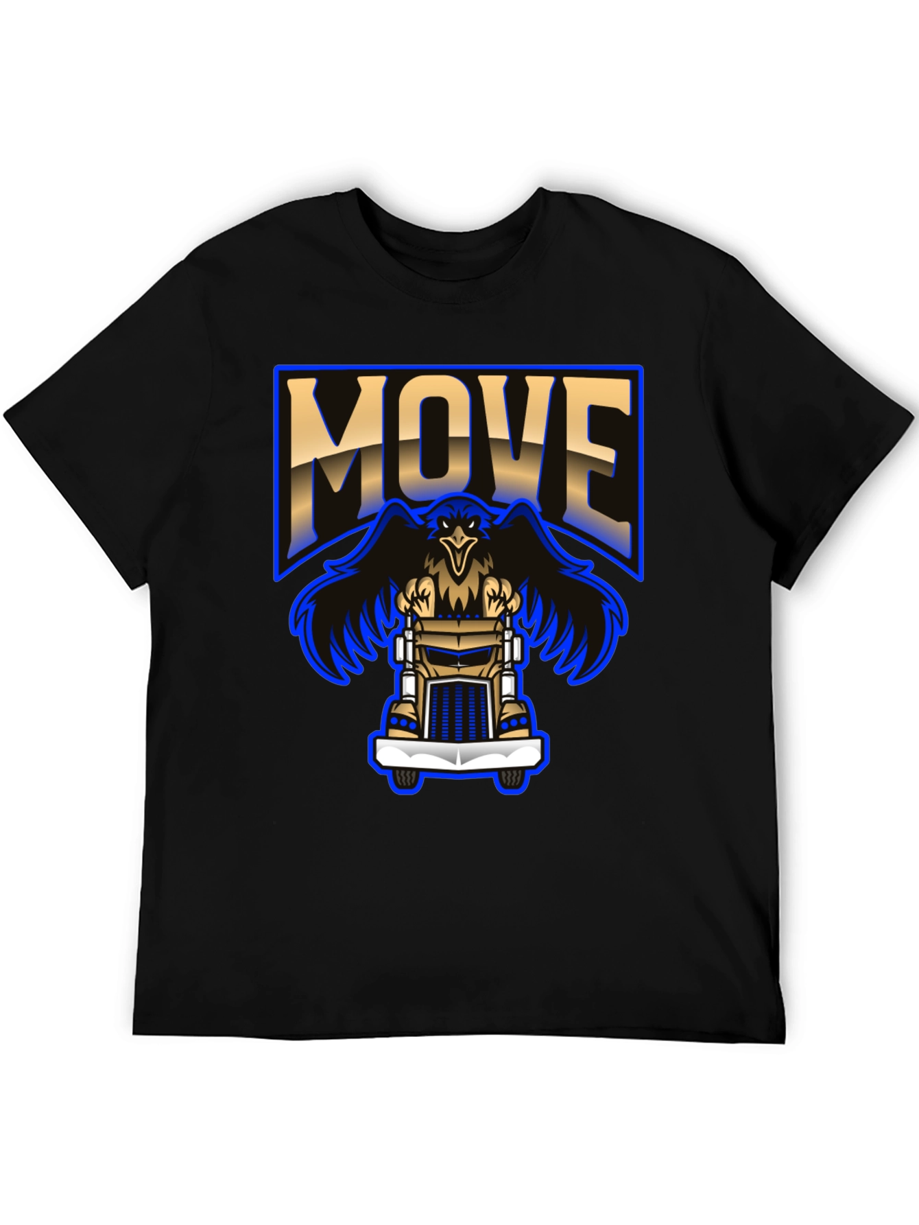 Eagle Trucker T-Shirt - Move With Power