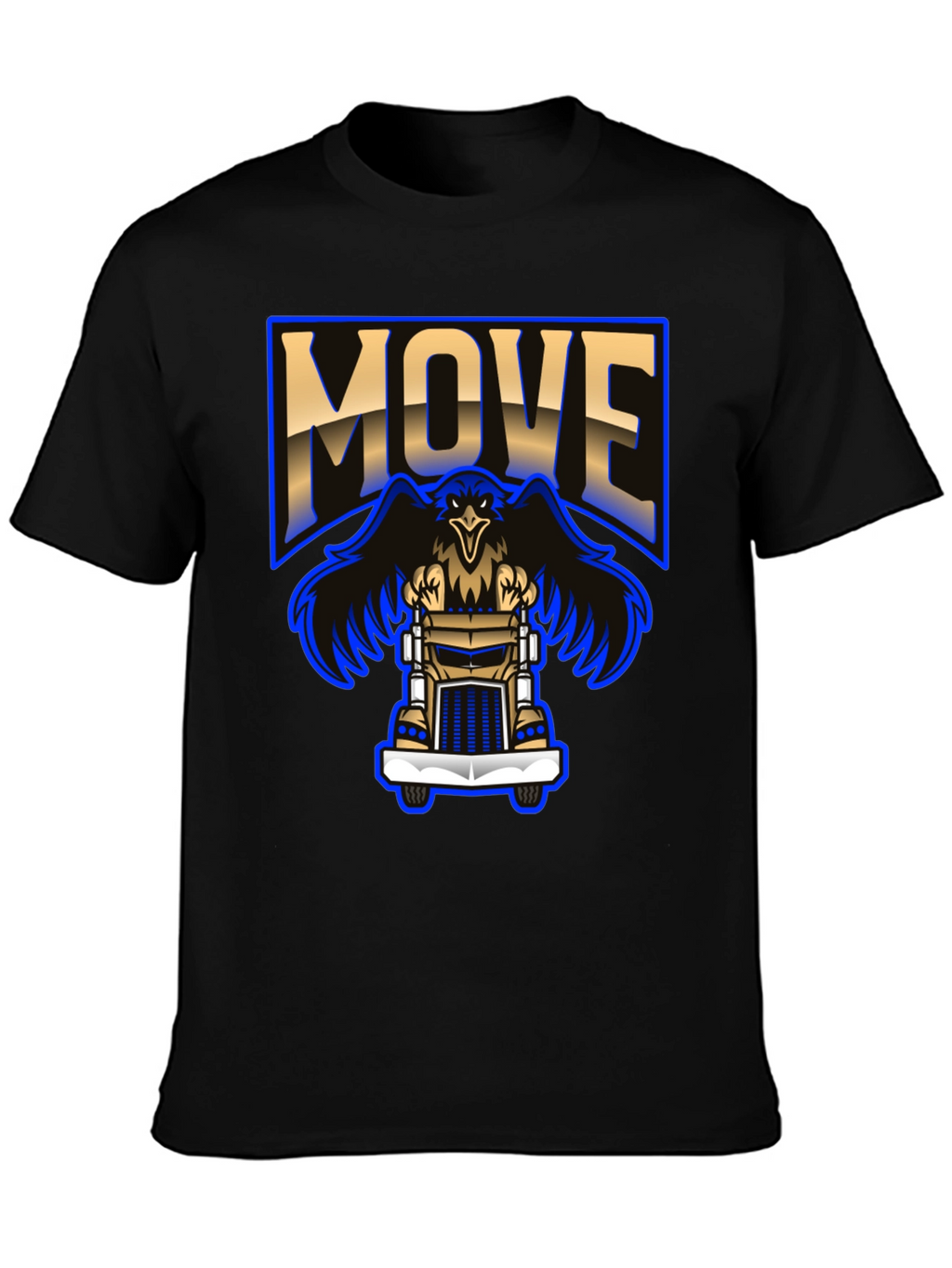 Eagle Trucker T-Shirt - Move With Power