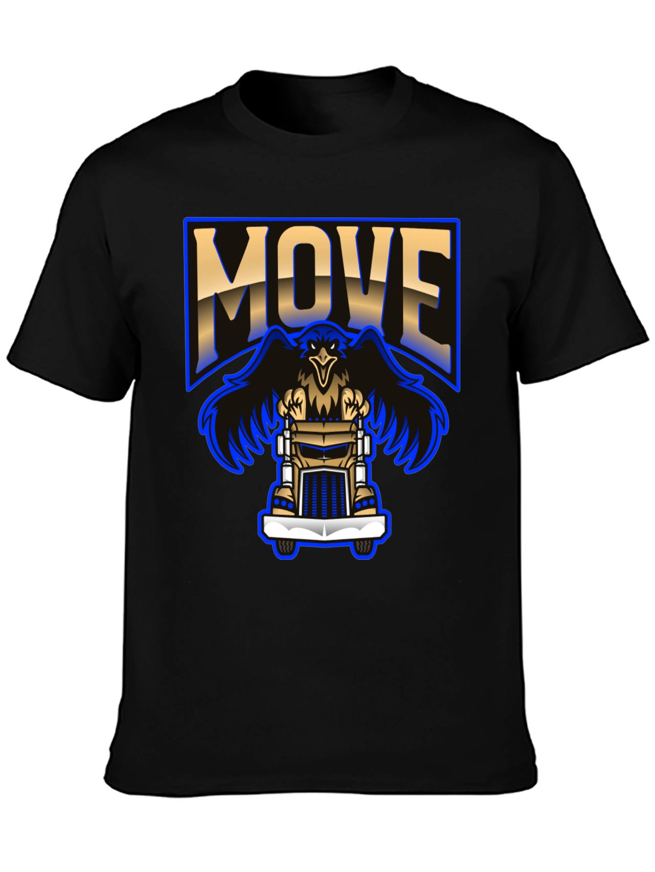Eagle Trucker T-Shirt - Move With Power