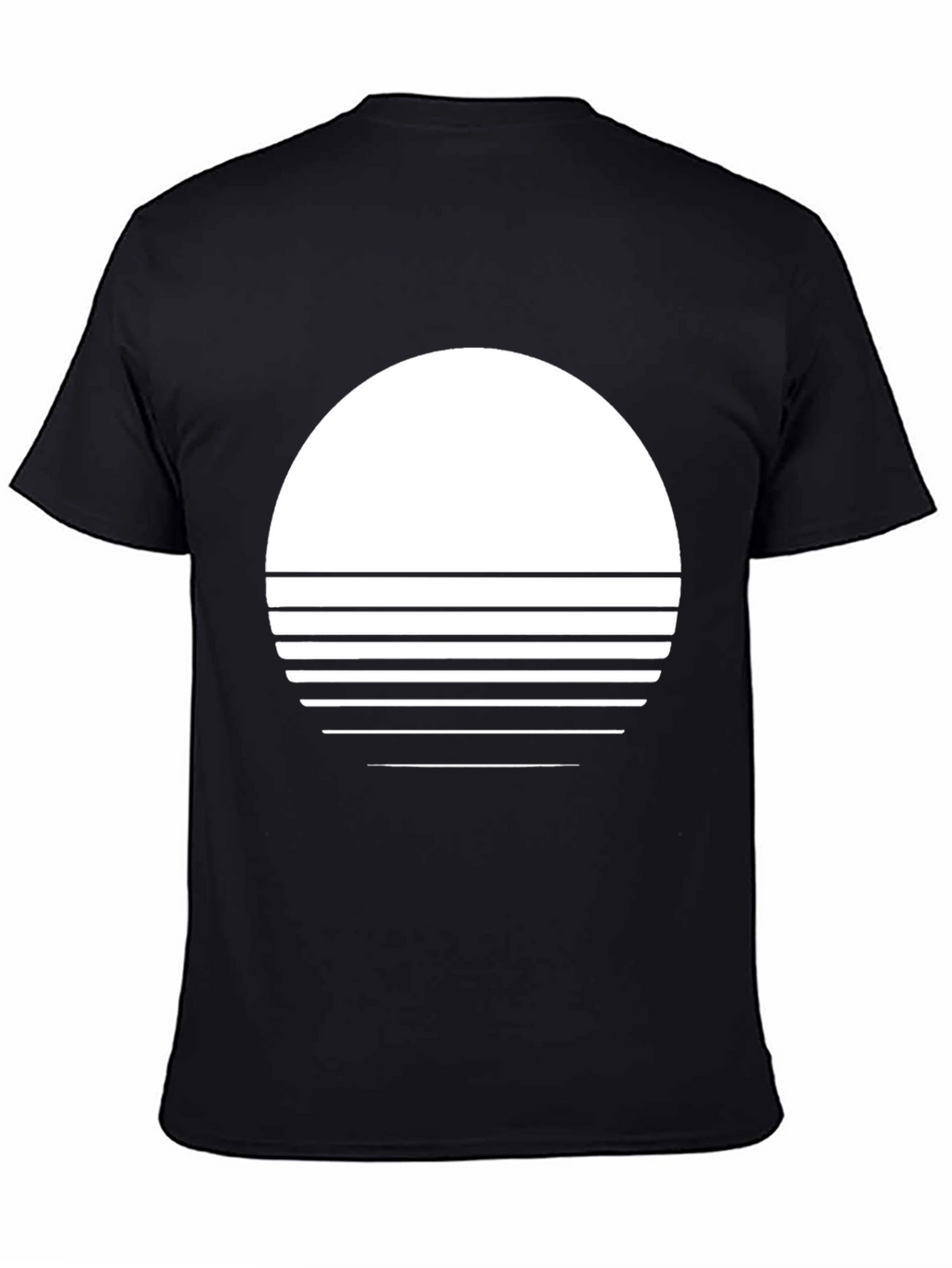 Minimalist Retro Sunset Graphic Tee