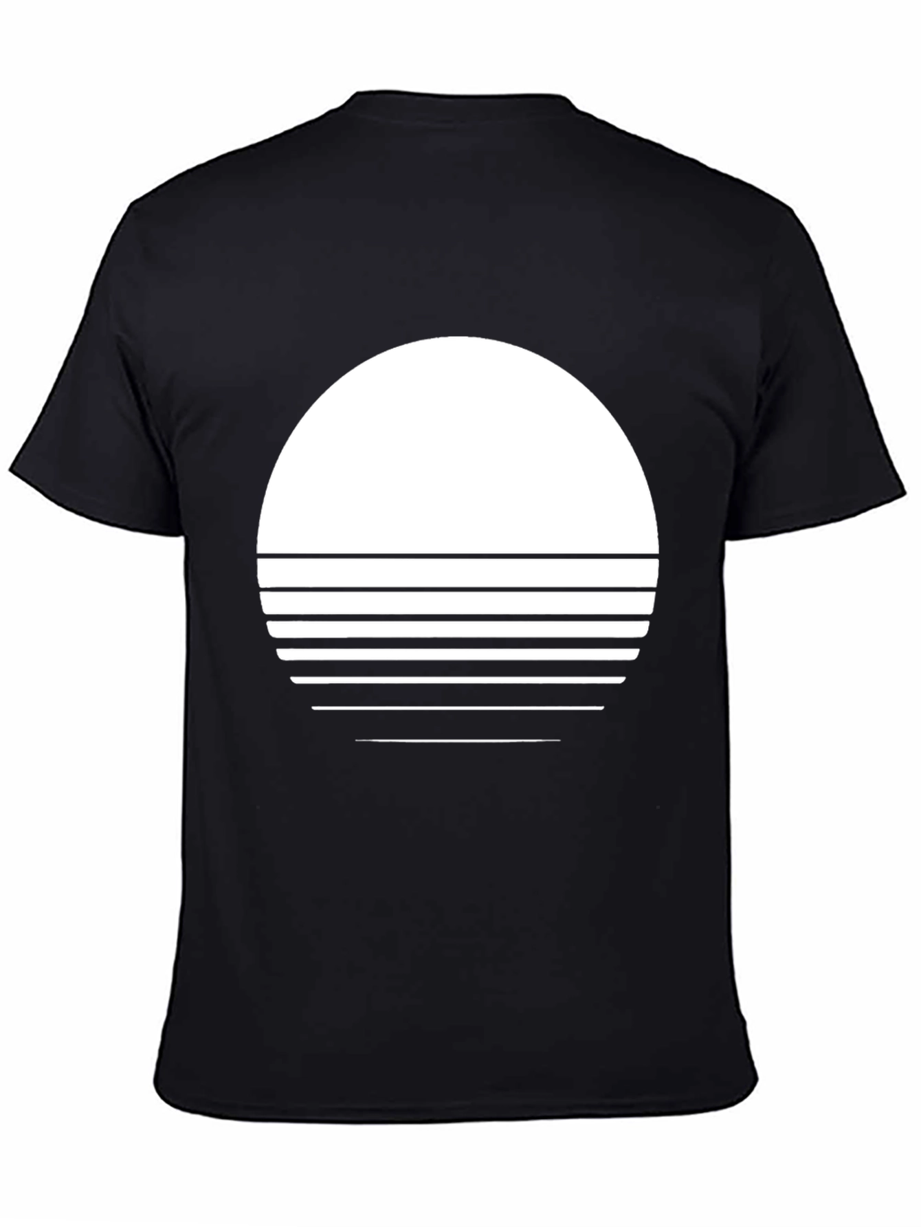 Minimalist Retro Sunset Graphic Tee