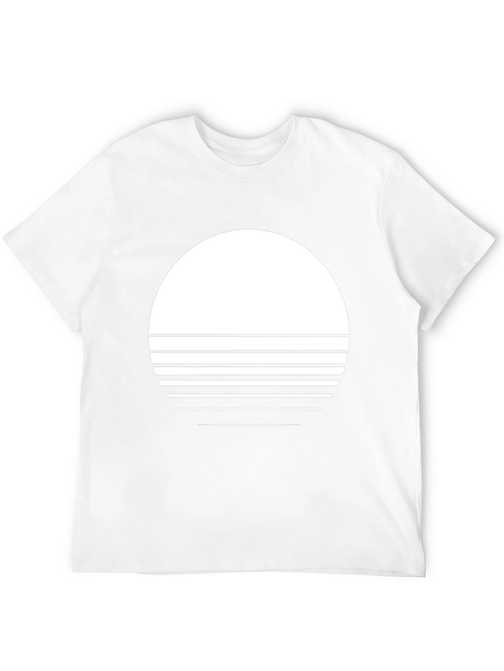 Minimalist Retro Sunset Graphic Tee