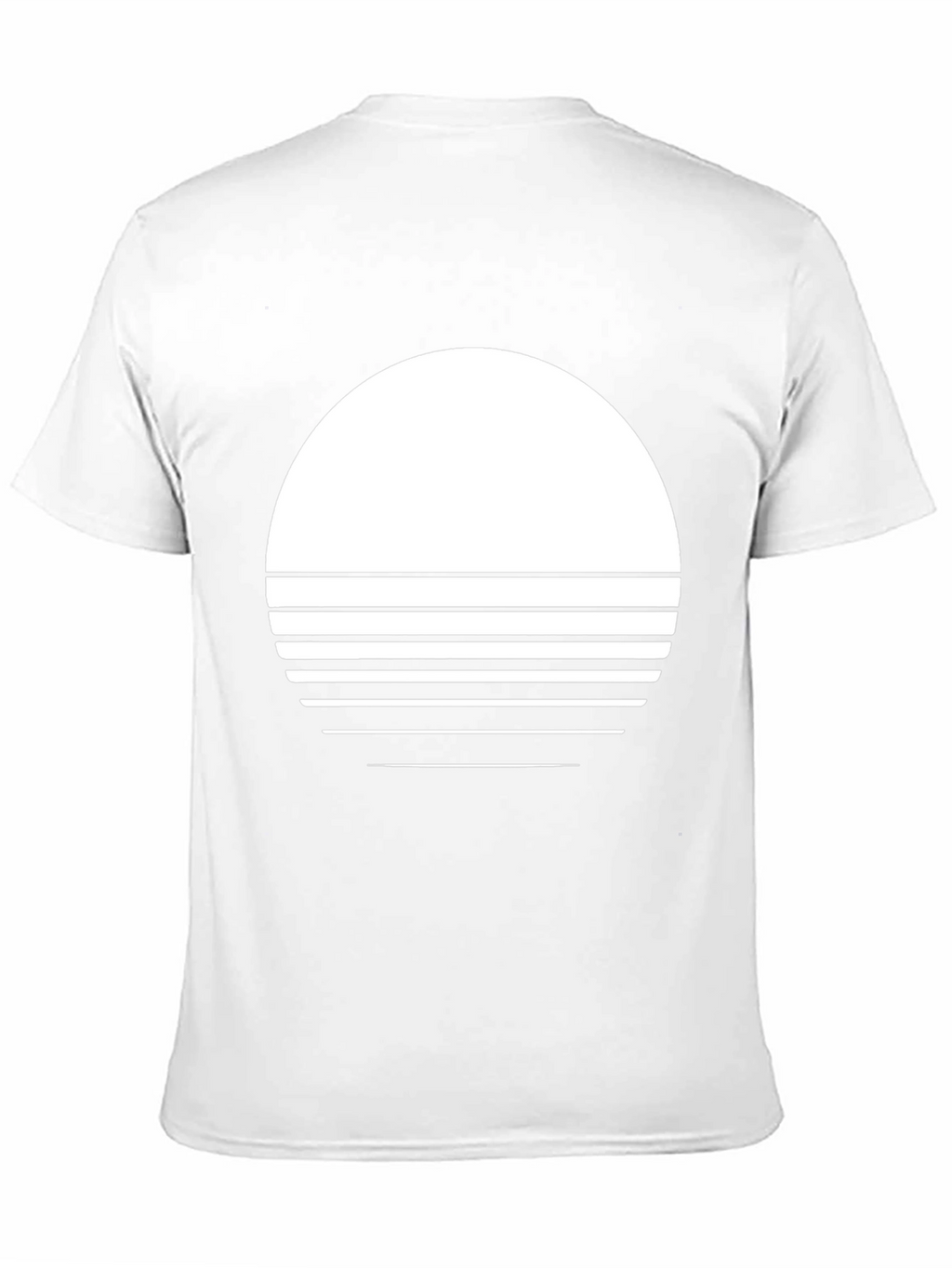 Minimalist Retro Sunset Graphic Tee